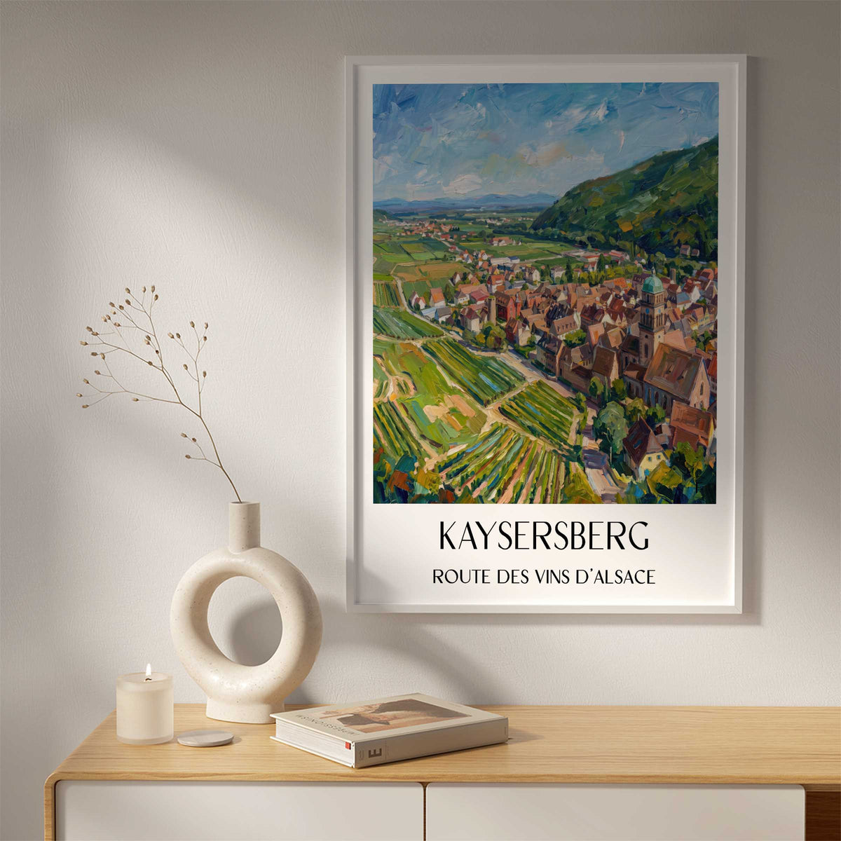 kaysersberg-route-des-vins-d'alsace-frankreich-poster-oil-painting-oelgemaelde