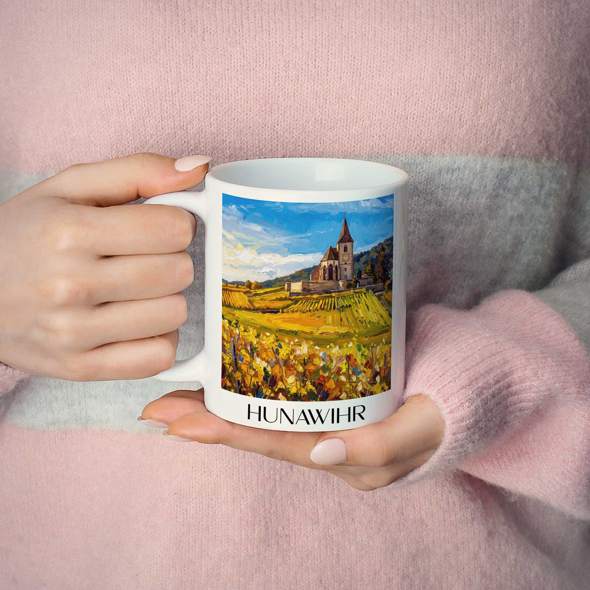 hunawihr-route-des-vins-d'alsace-frankreich-kaffeebecher-oil-painting-oelgemaelde