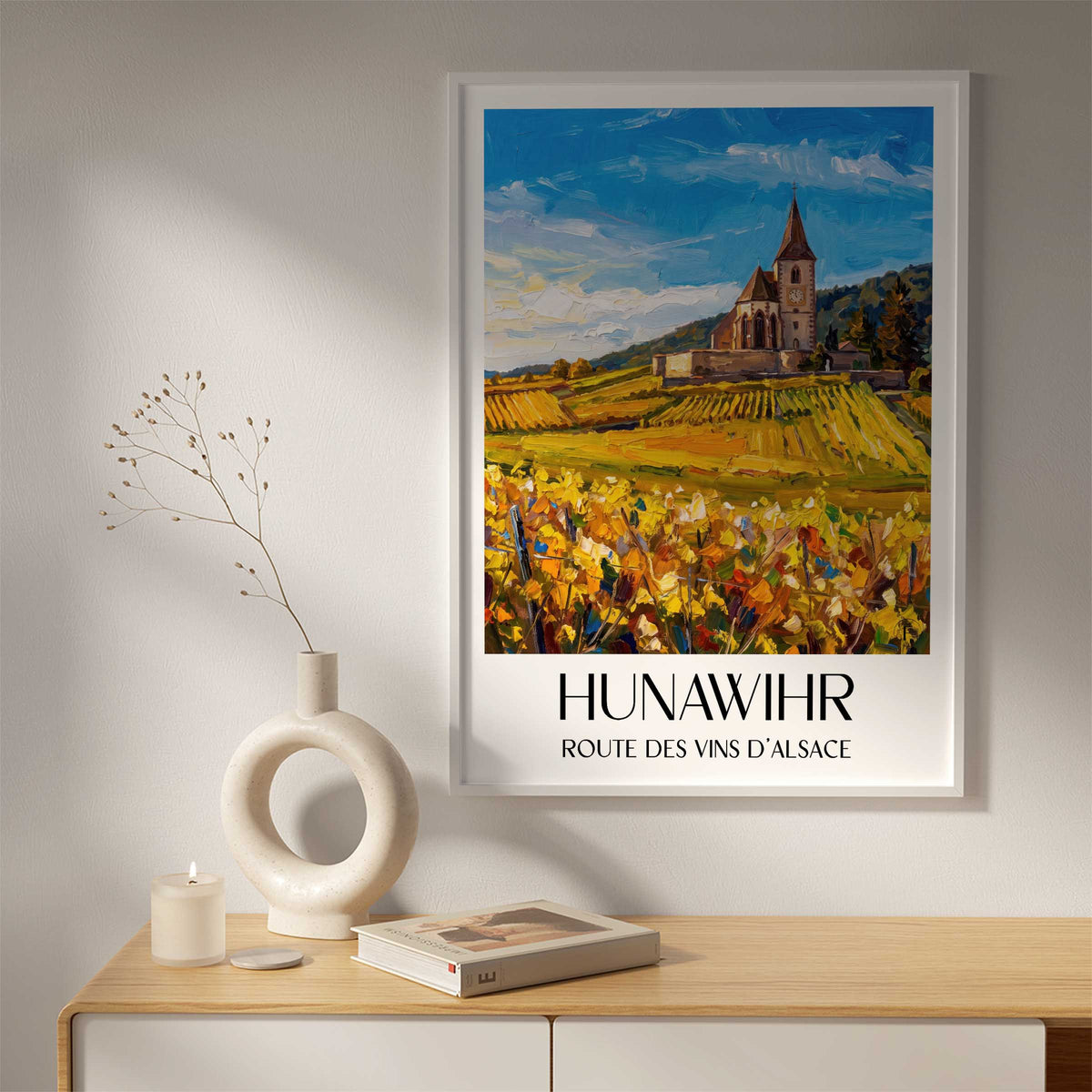 hunawihr-route-des-vins-d'alsace-frankreich-poster-oil-painting-oelgemaelde