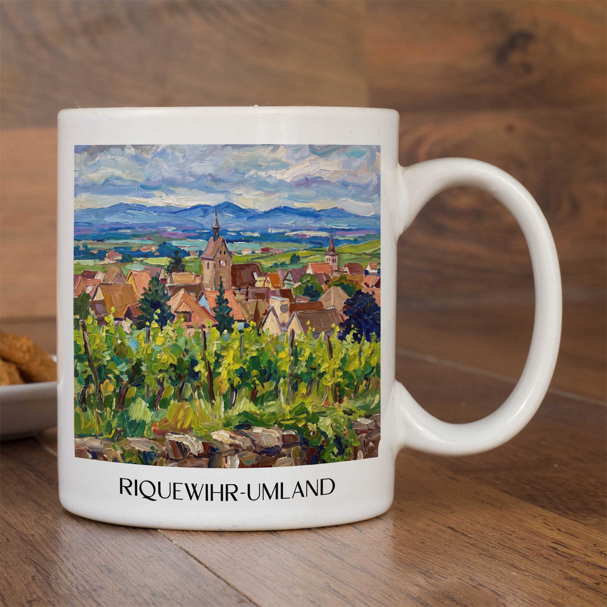 riquewihr-umland-route-des-vins-d'alsace-frankreich-kaffeebecher-oil-painting-oelgemaelde