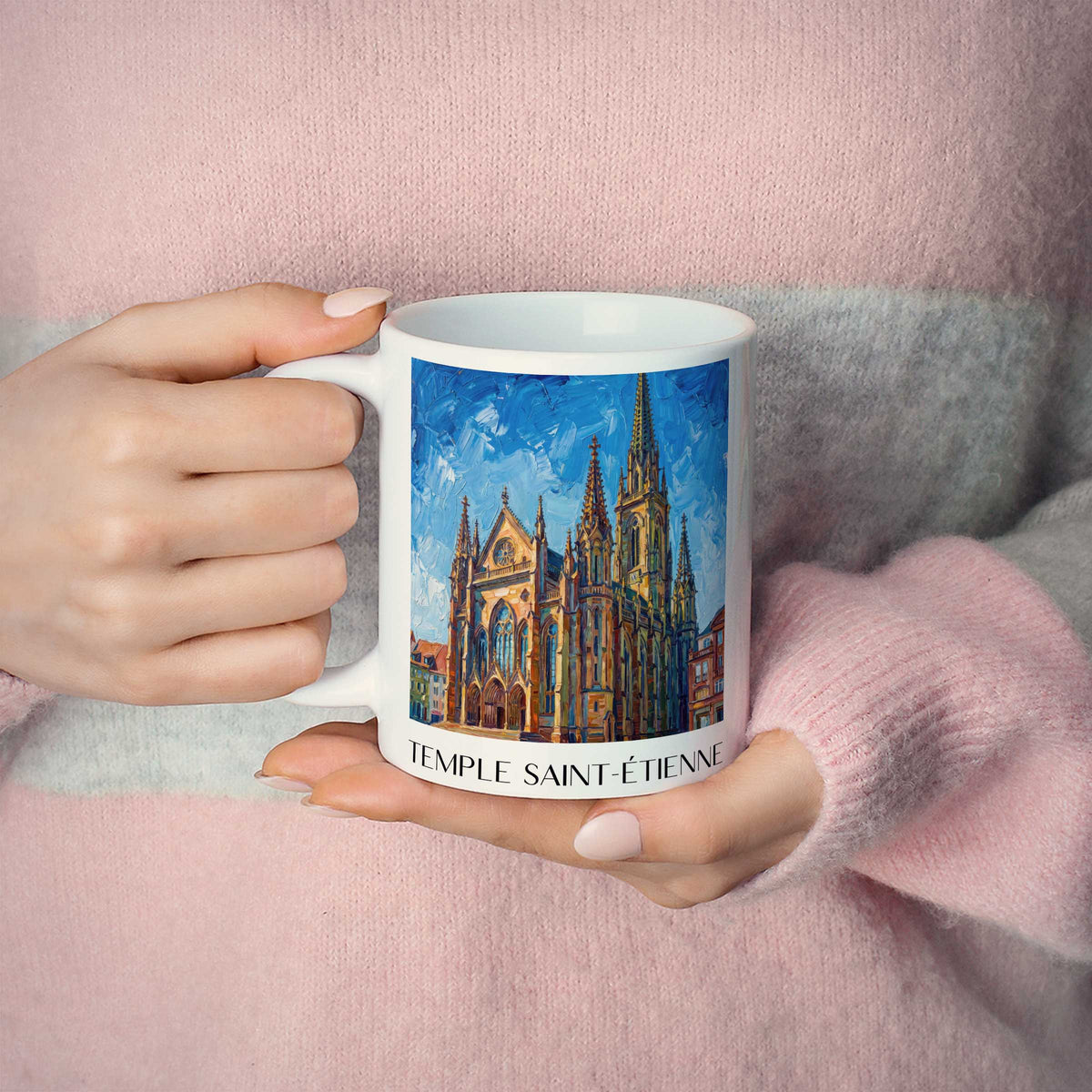 temple-saint-étienne-mulhouse-frankreich-kaffeebecher-oil-painting-oelgemaelde
