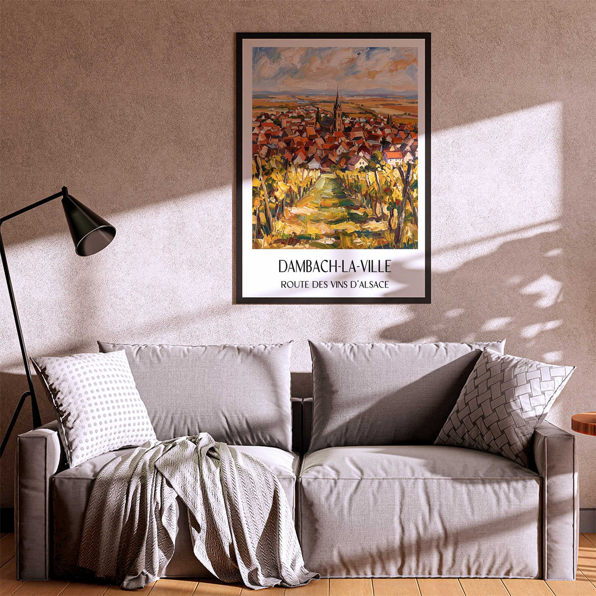 dambach-la-ville-route-des-vins-d'alsace-frankreich-poster-oil-painting-oelgemaelde