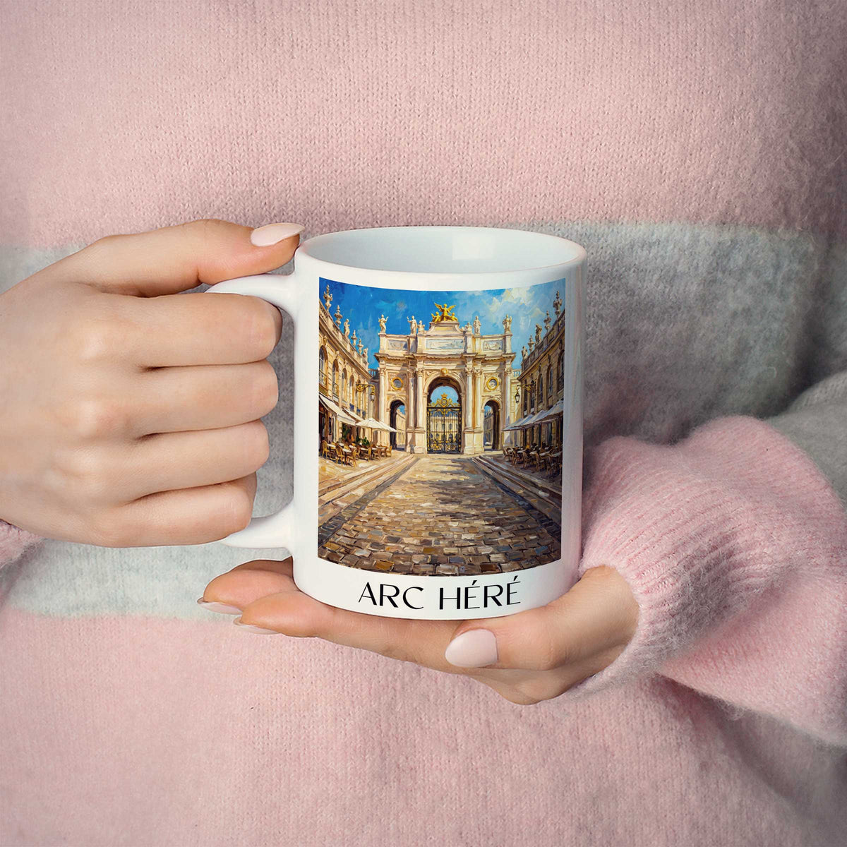 arc-héré-nancy-frankreich-kaffeebecher-oil-painting-oelgemaelde