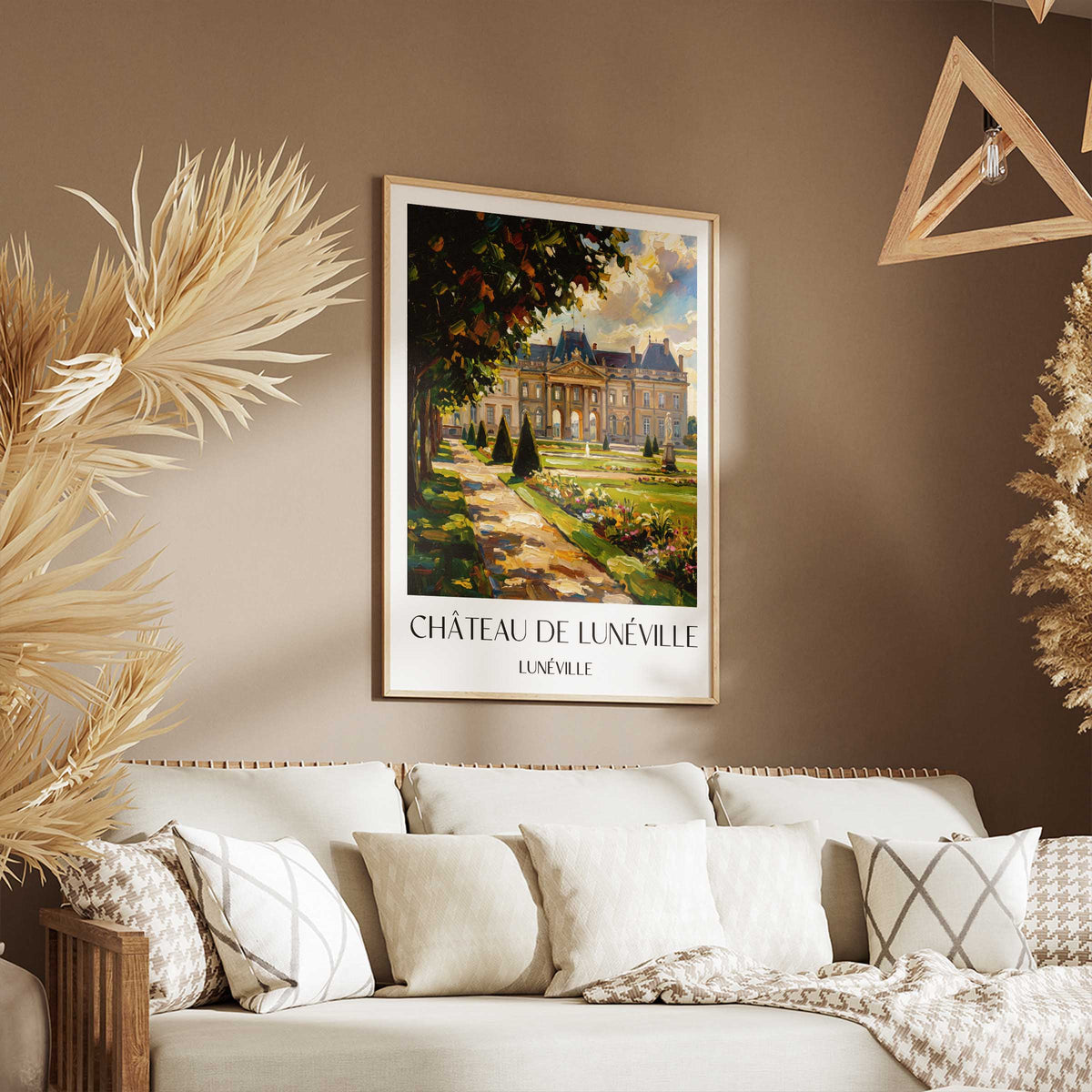 château-de-lunéville-lunéville-frankreich-poster-oil-painting-oelgemaelde