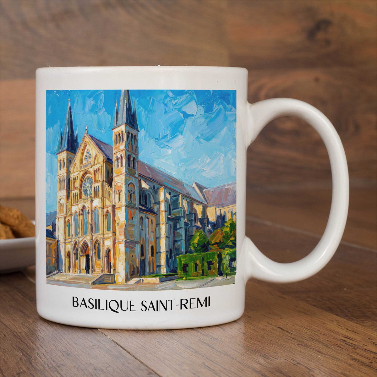 basilique-saint-remi-reims-frankreich-kaffeebecher-oil-painting-oelgemaelde