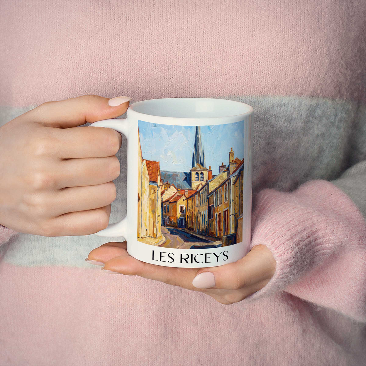 les-riceys-côte-des-bar-frankreich-kaffeebecher-oil-painting-oelgemaelde