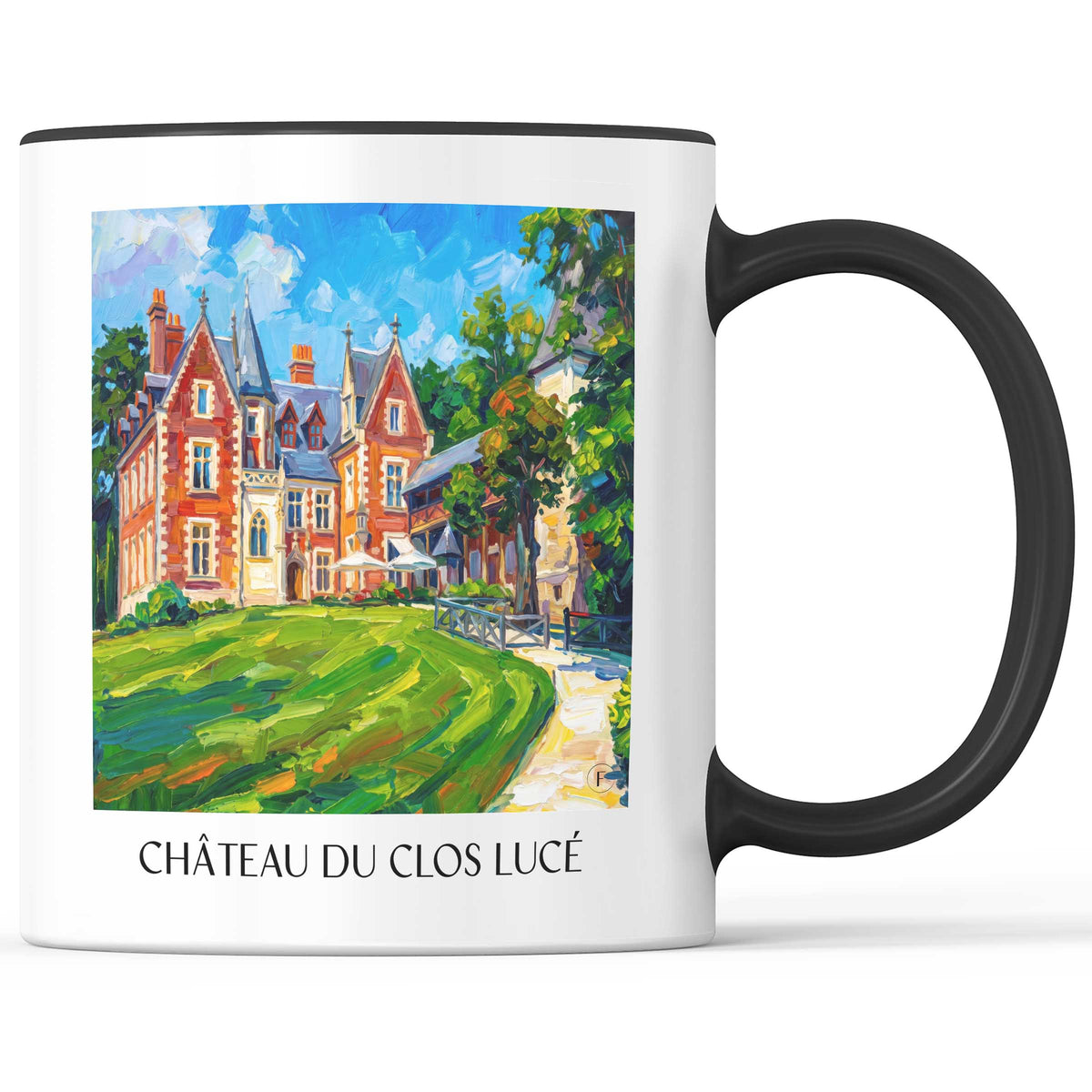 château-du-clos-lucé-amboise-frankreich-kaffeebecher-oil-painting-oelgemaelde