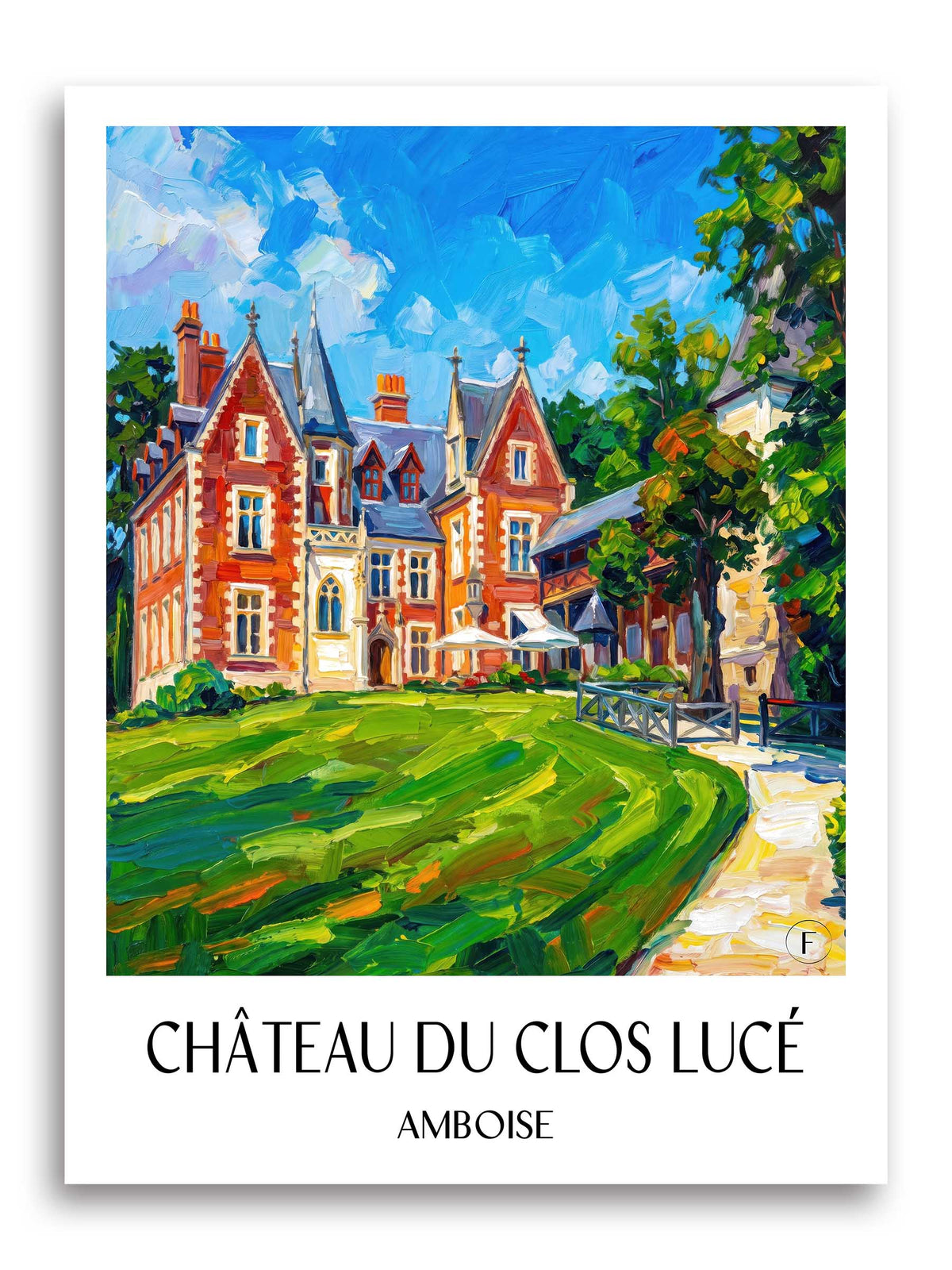 château-du-clos-lucé-amboise-frankreich-poster-oil-painting-oelgemaelde