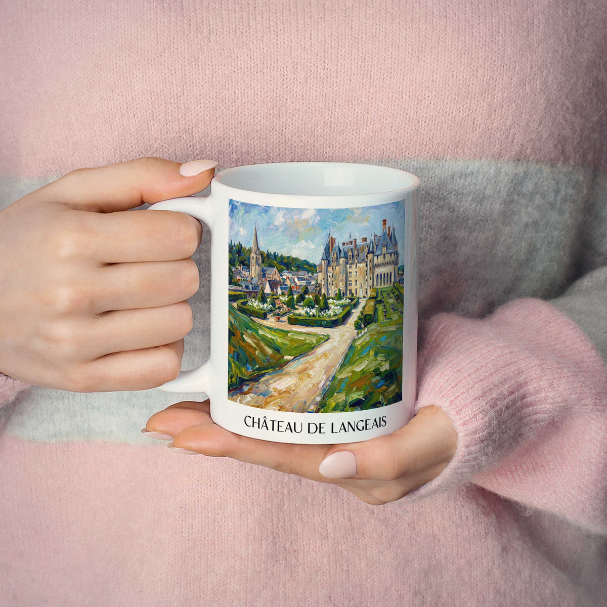 château-de-langeais-val-de-loire-frankreich-kaffeebecher-oil-painting-oelgemaelde