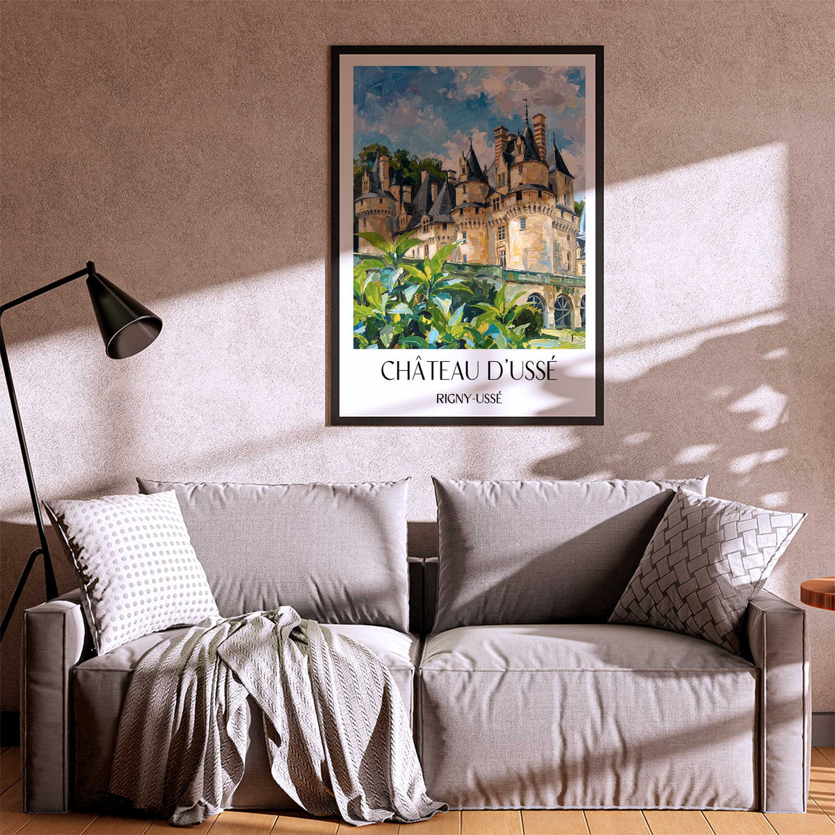 château-d'ussé-rigny-ussé-frankreich-poster-oil-painting-oelgemaelde