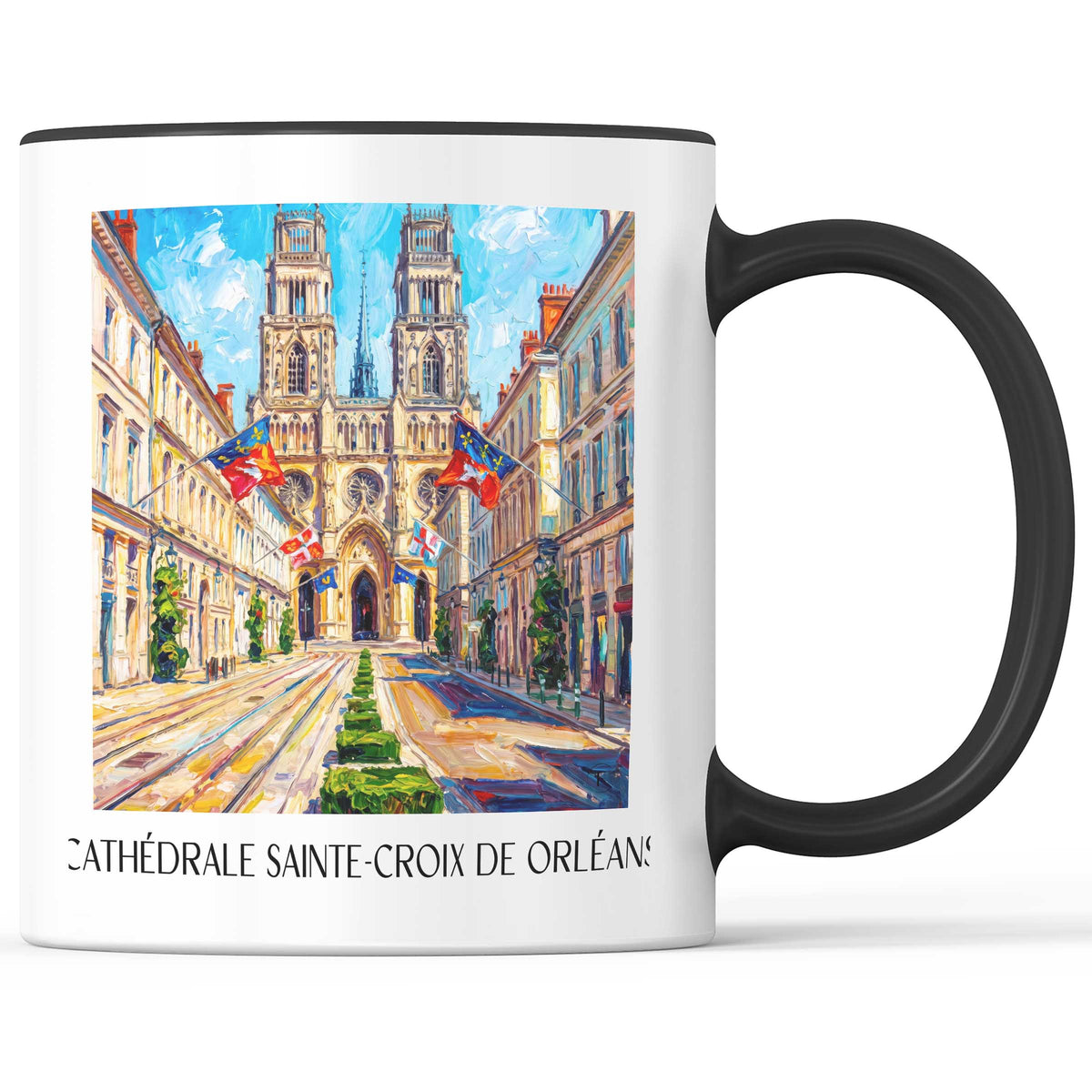cathédrale-sainte-croix-orléans-frankreich-kaffeebecher-oil-painting-oelgemaelde