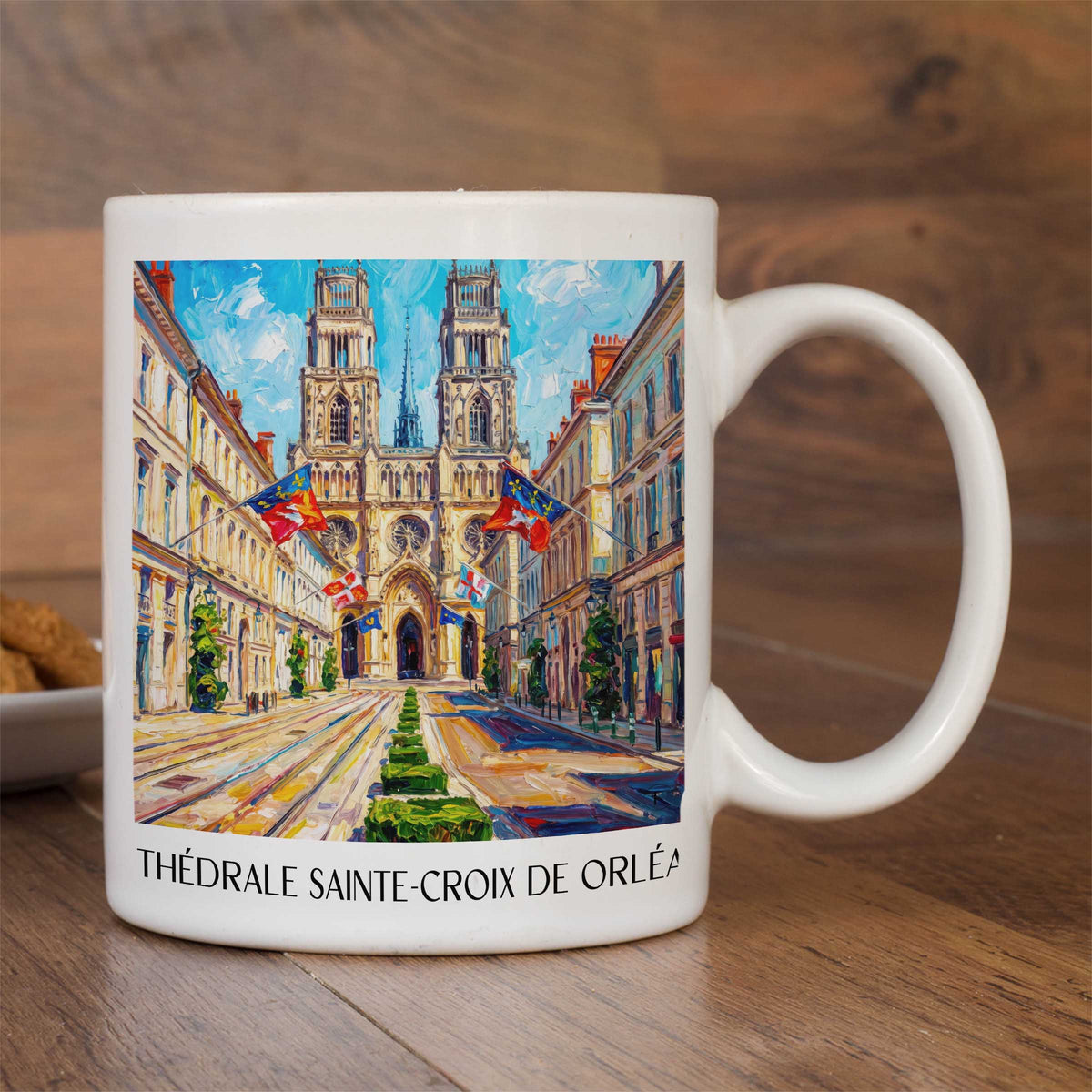 cathédrale-sainte-croix-orléans-frankreich-kaffeebecher-oil-painting-oelgemaelde