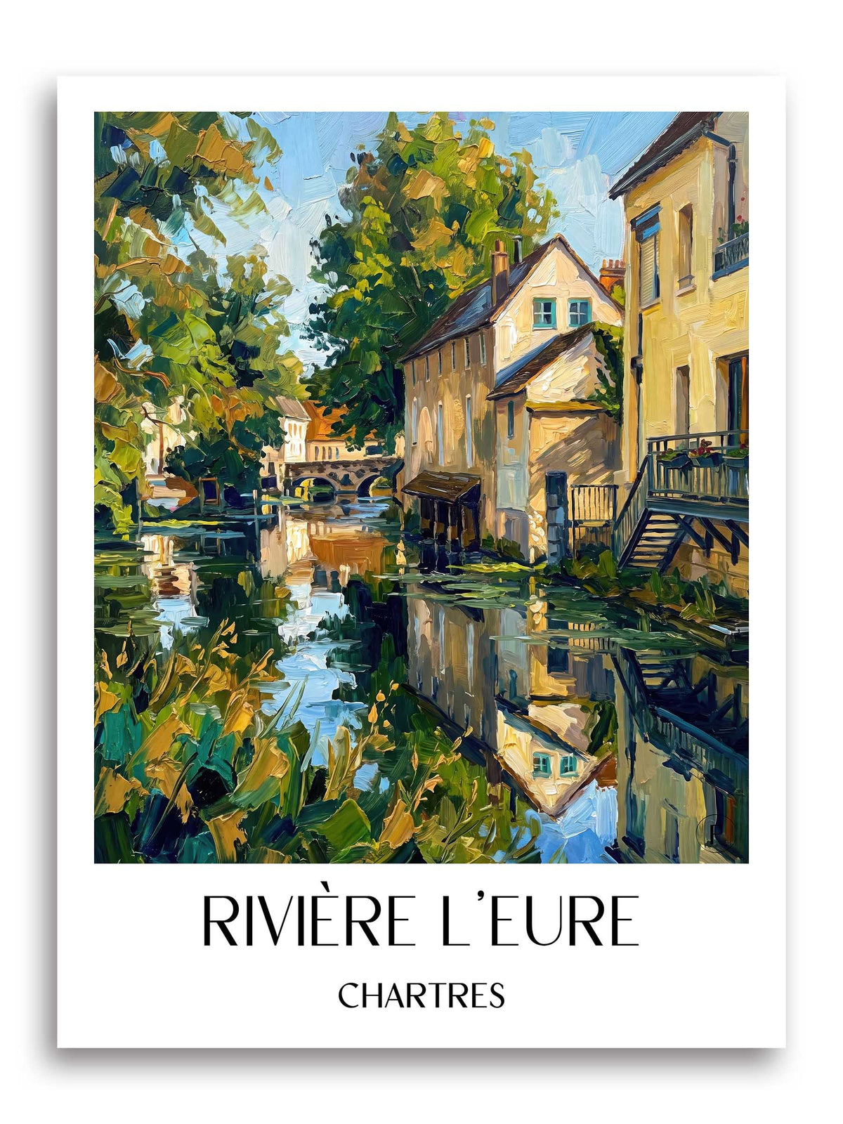 rivière-l'eure-chartres-frankreich-poster-oil-painting-oelgemaelde