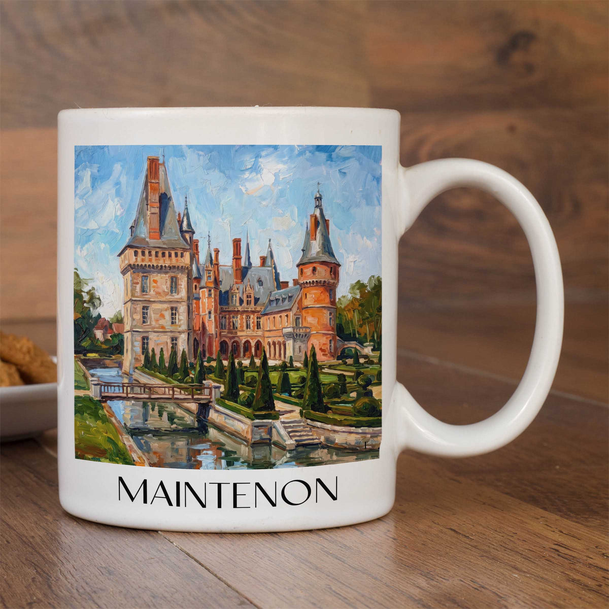 maintenon-eure-et-loir-frankreich-kaffeebecher-oil-painting-oelgemaelde