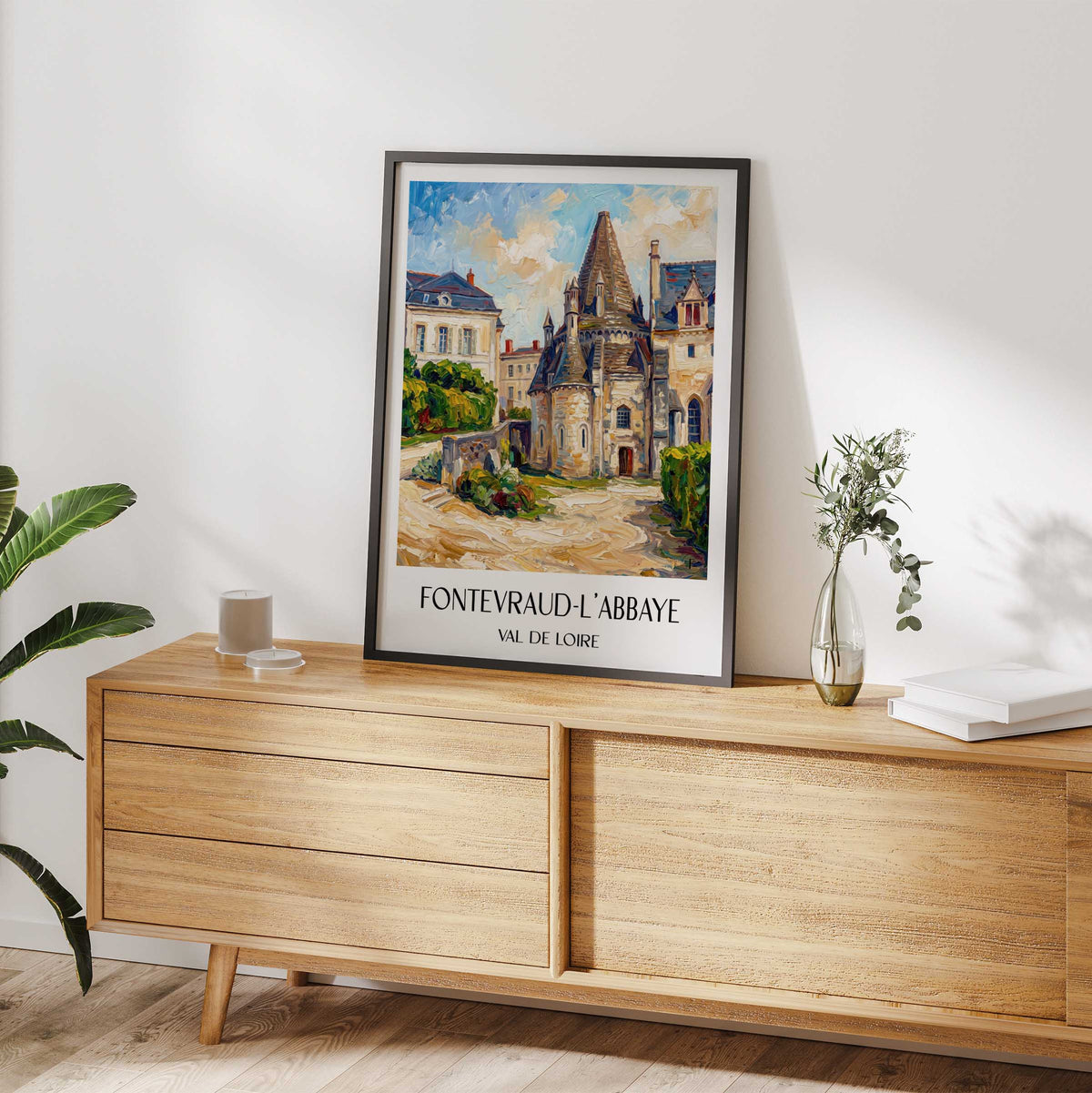 fontevraud-l'abbaye-val-de-loire-frankreich-poster-oil-painting-oelgemaelde