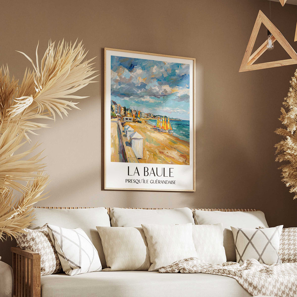 la-baule-presqu'île-guérandaise-frankreich-poster-oil-painting-oelgemaelde