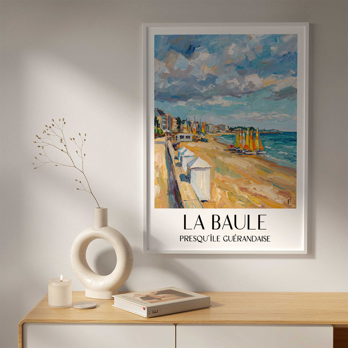 la-baule-presqu'île-guérandaise-frankreich-poster-oil-painting-oelgemaelde
