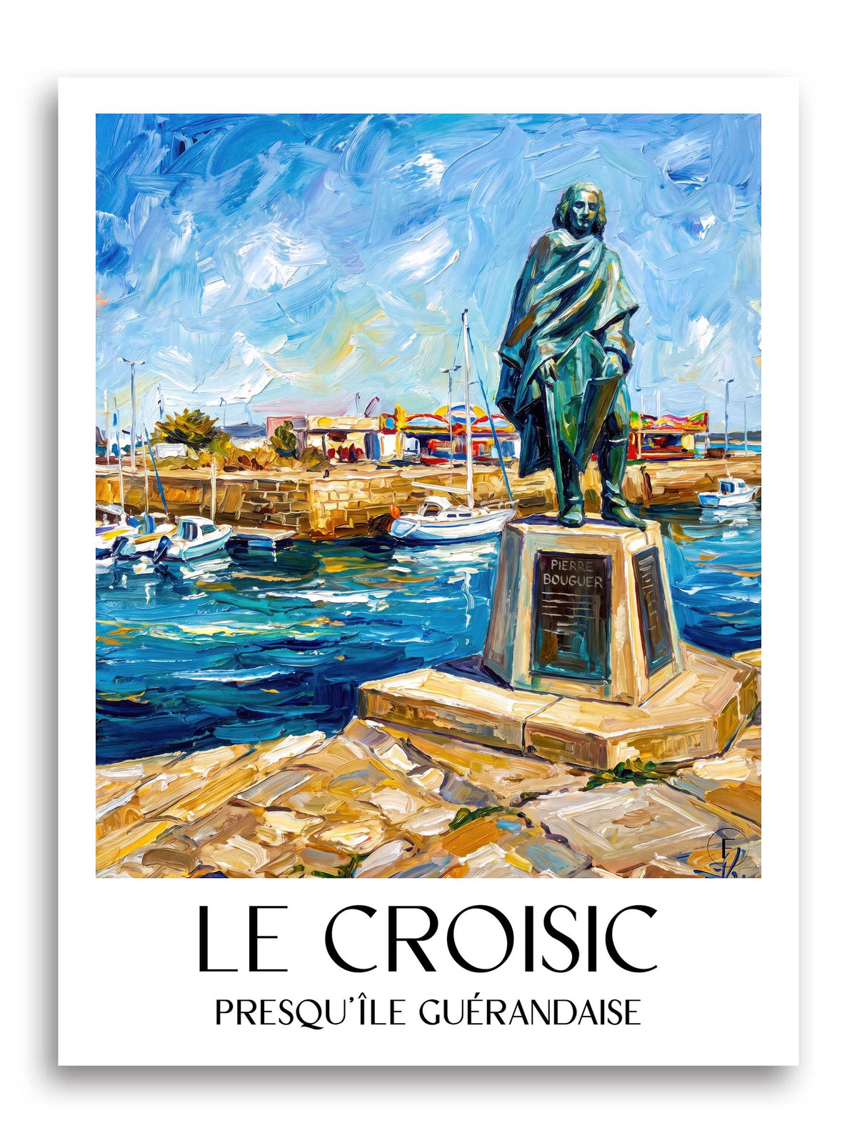 le-croisic-presqu'île-guérandaise-frankreich-poster-oil-painting-oelgemaelde