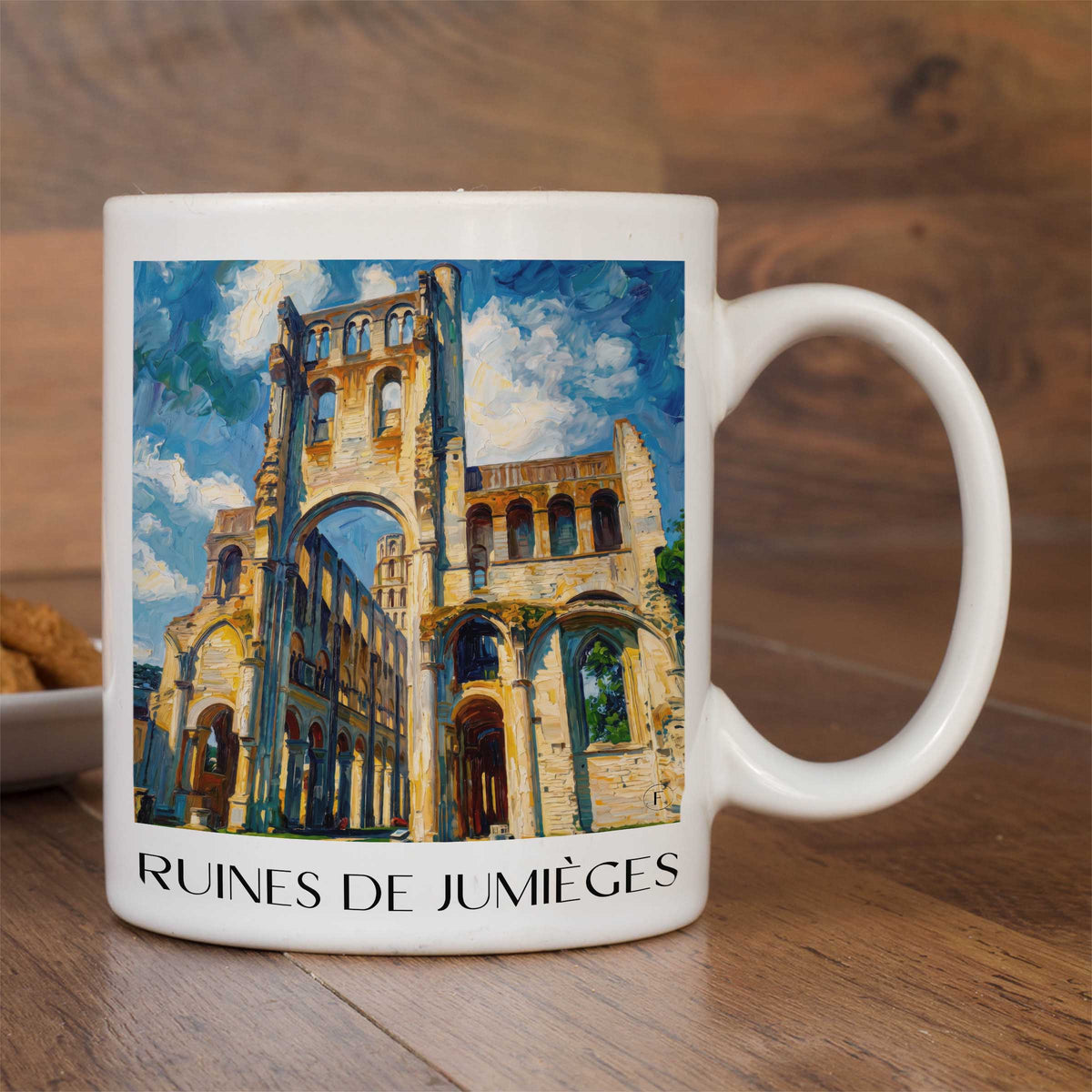 ruines-de-jumièges-seine-maritime-frankreich-kaffeebecher-oil-painting-oelgemaelde