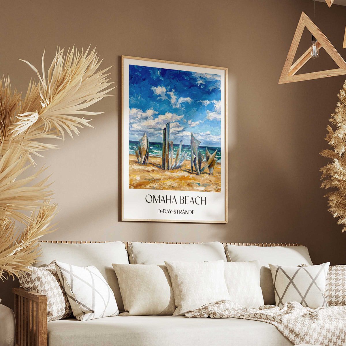 omaha-beach-d-day-strände-frankreich-poster-oil-painting-oelgemaelde