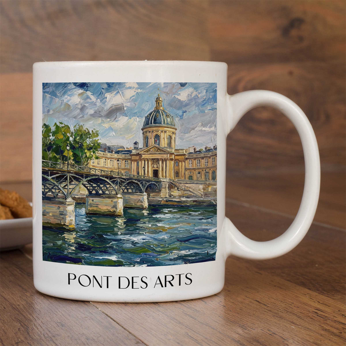 pont-des-arts-paris-frankreich-kaffeebecher-oil-painting-oelgemaelde