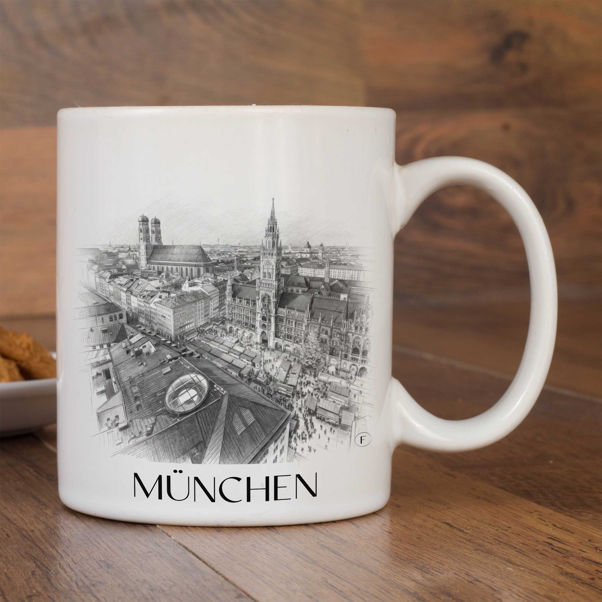 münchen-deutschland-kaffeebecher-bleistift-zeichnung-drawing