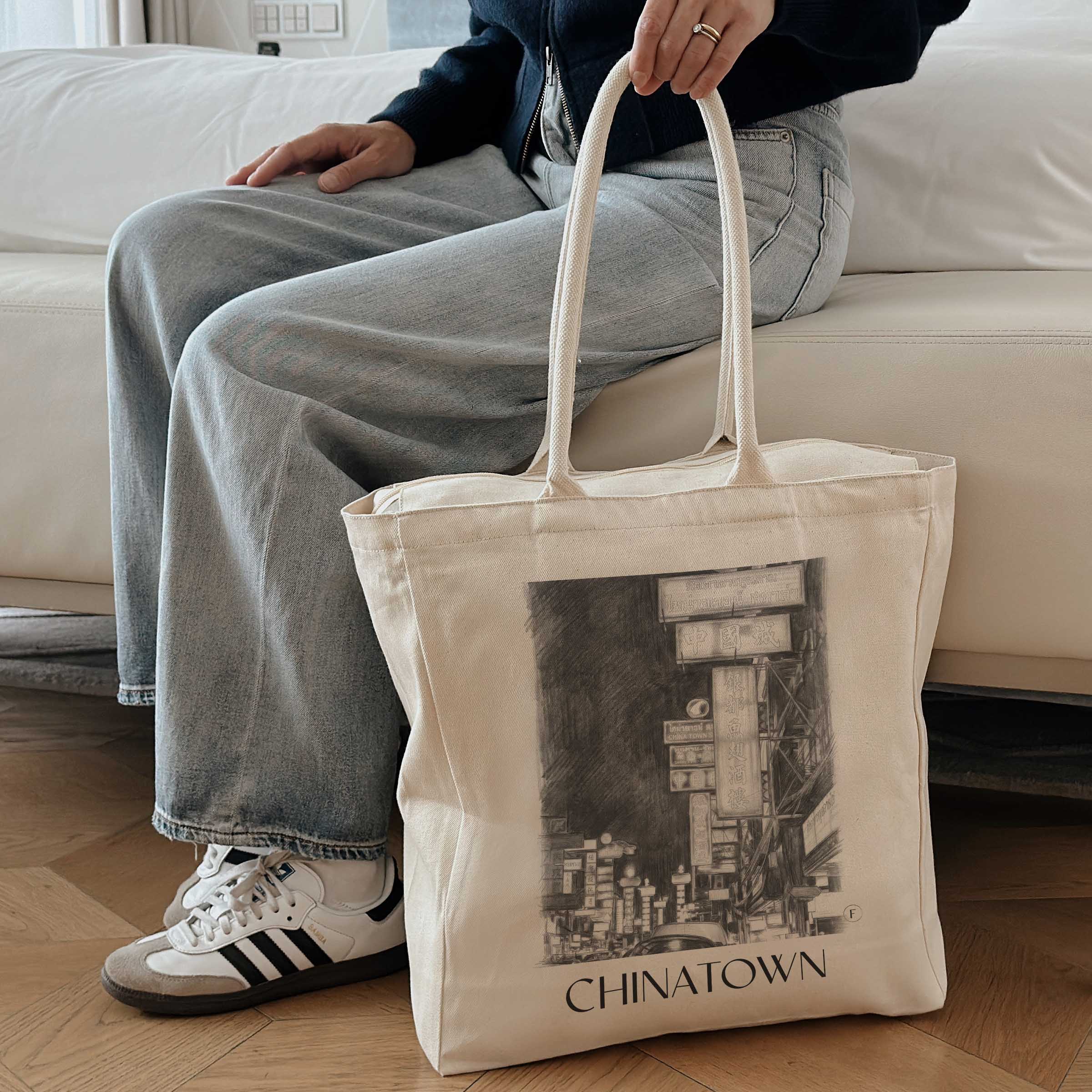 chinatown-bangkok-thailand-einkaufstasche-bleistift-zeichnung-drawing
