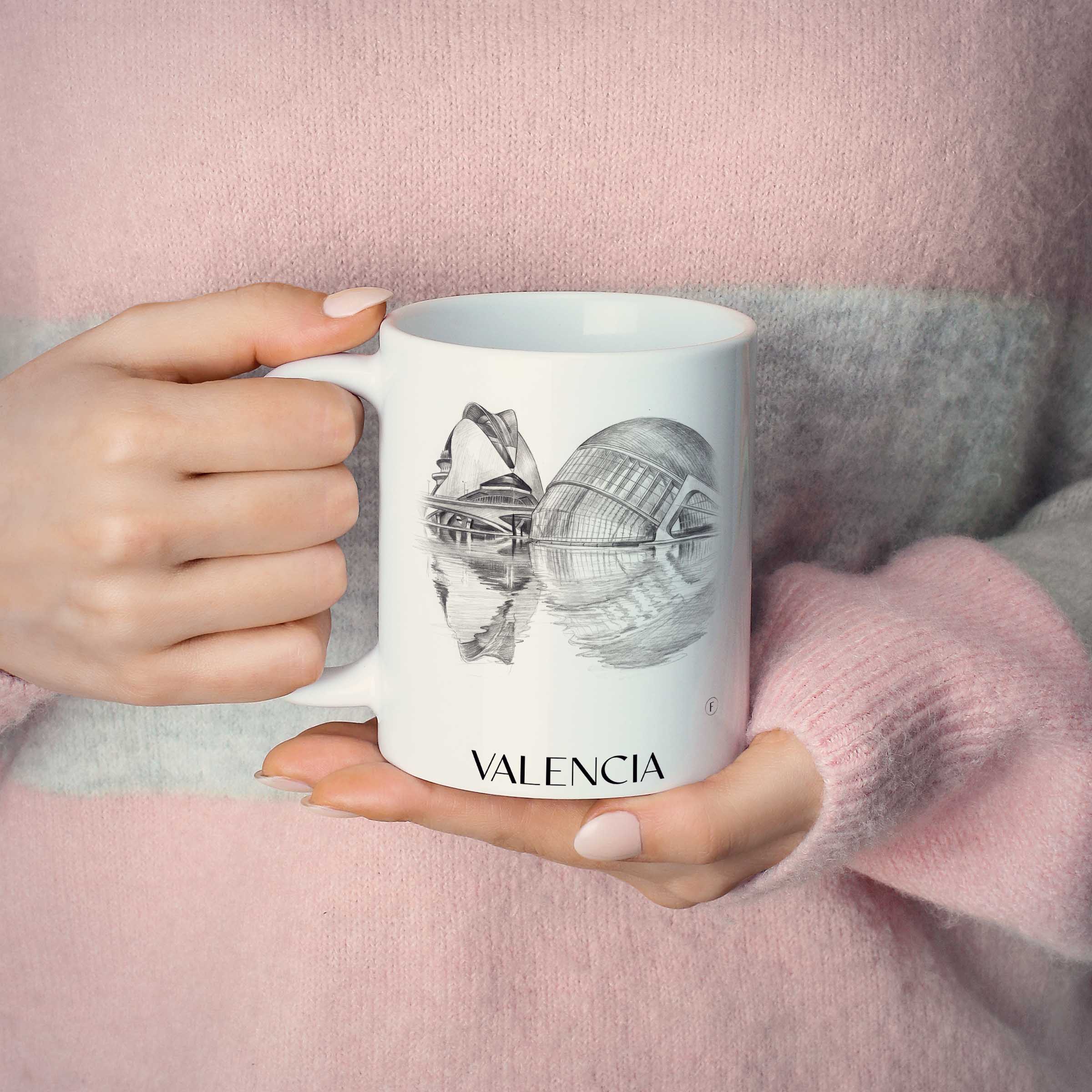 valencia-spanien-kaffeebecher-bleistift-zeichnung-drawing