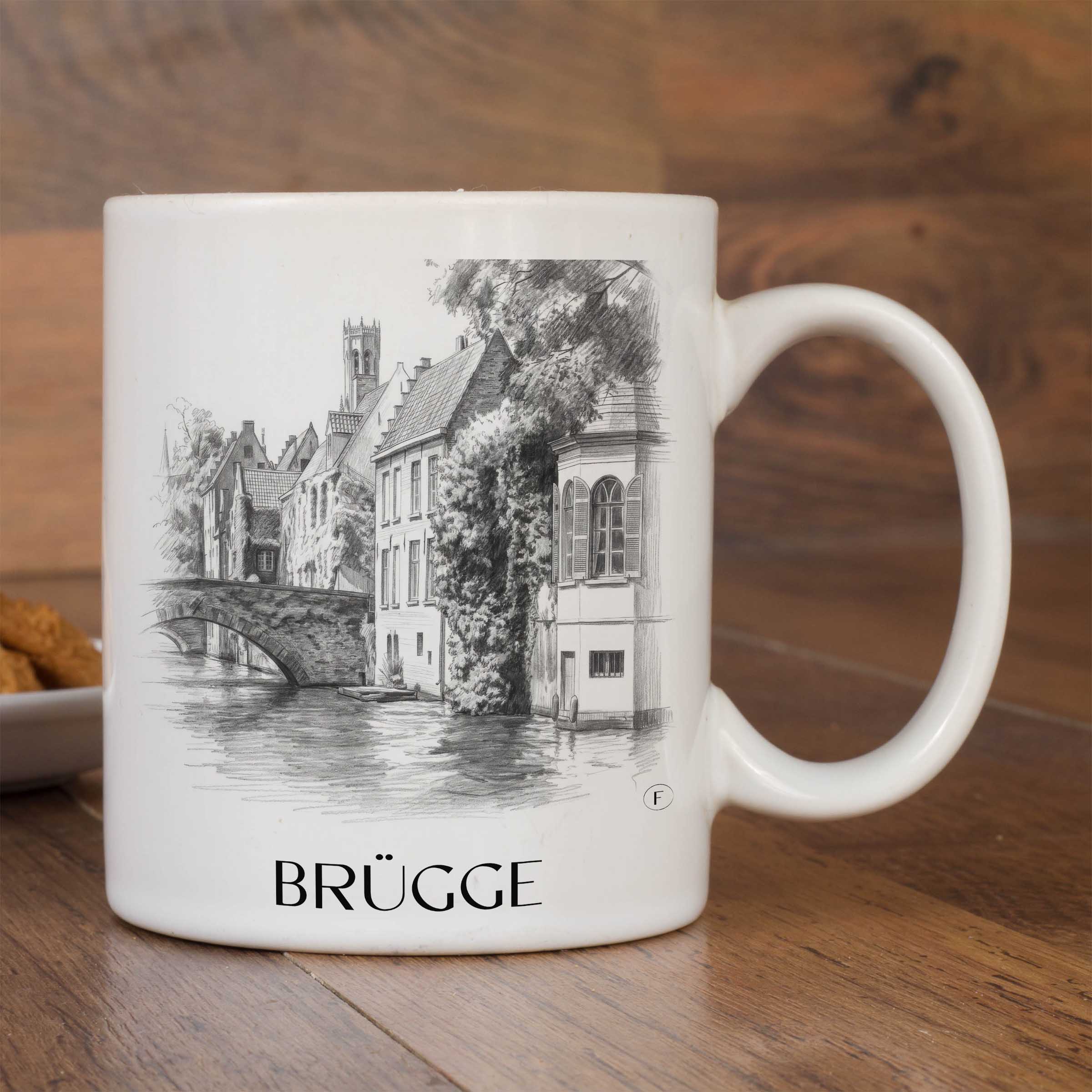 brügge-belgien-kaffeebecher-bleistift-zeichnung-drawing