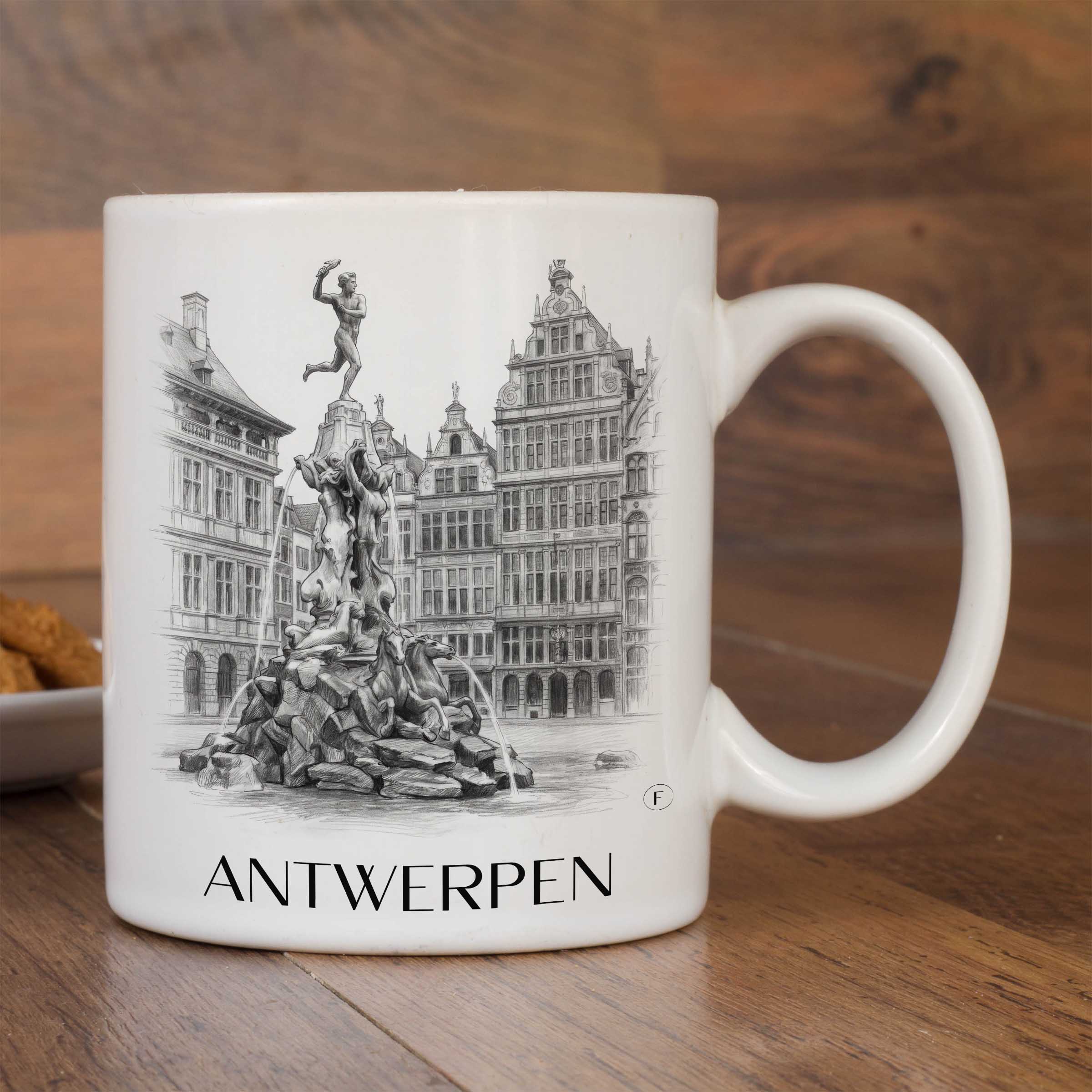 antwerpen-belgien-kaffeebecher-bleistift-zeichnung-drawing