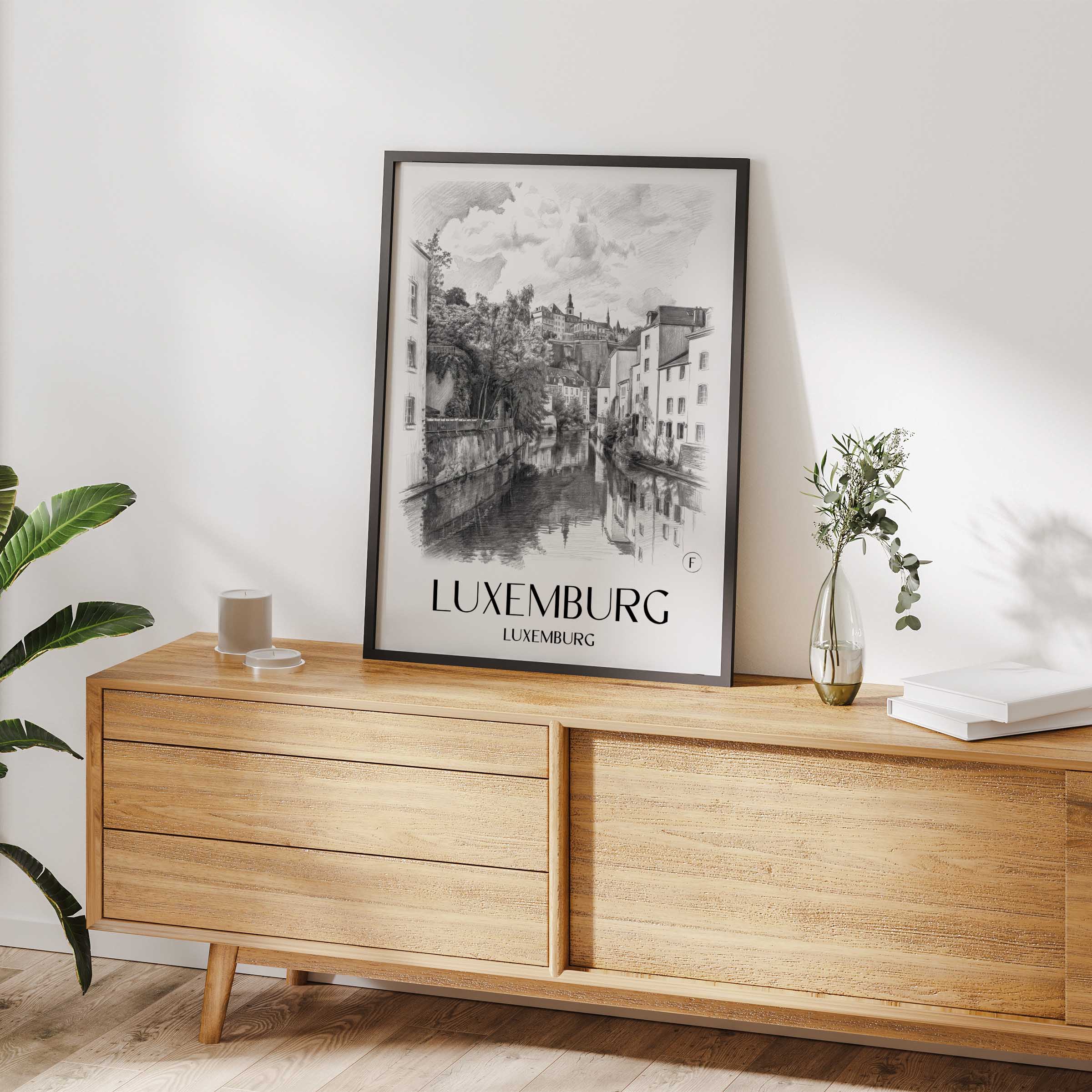 luxemburg-luxemburg-poster-bleistift-zeichnung-drawing
