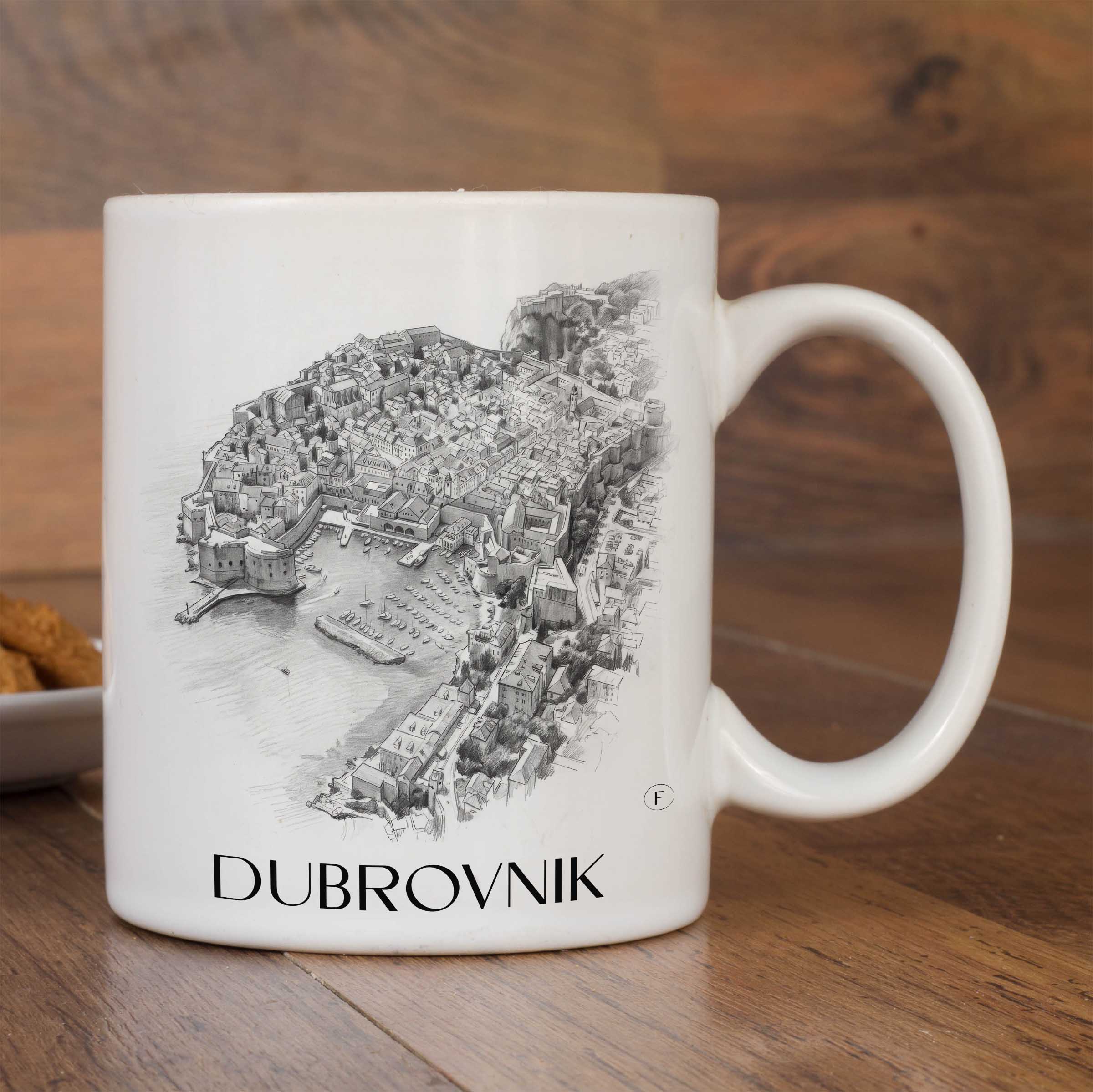 dubrovnik-kroatien-kaffeebecher-bleistift-zeichnung-drawing
