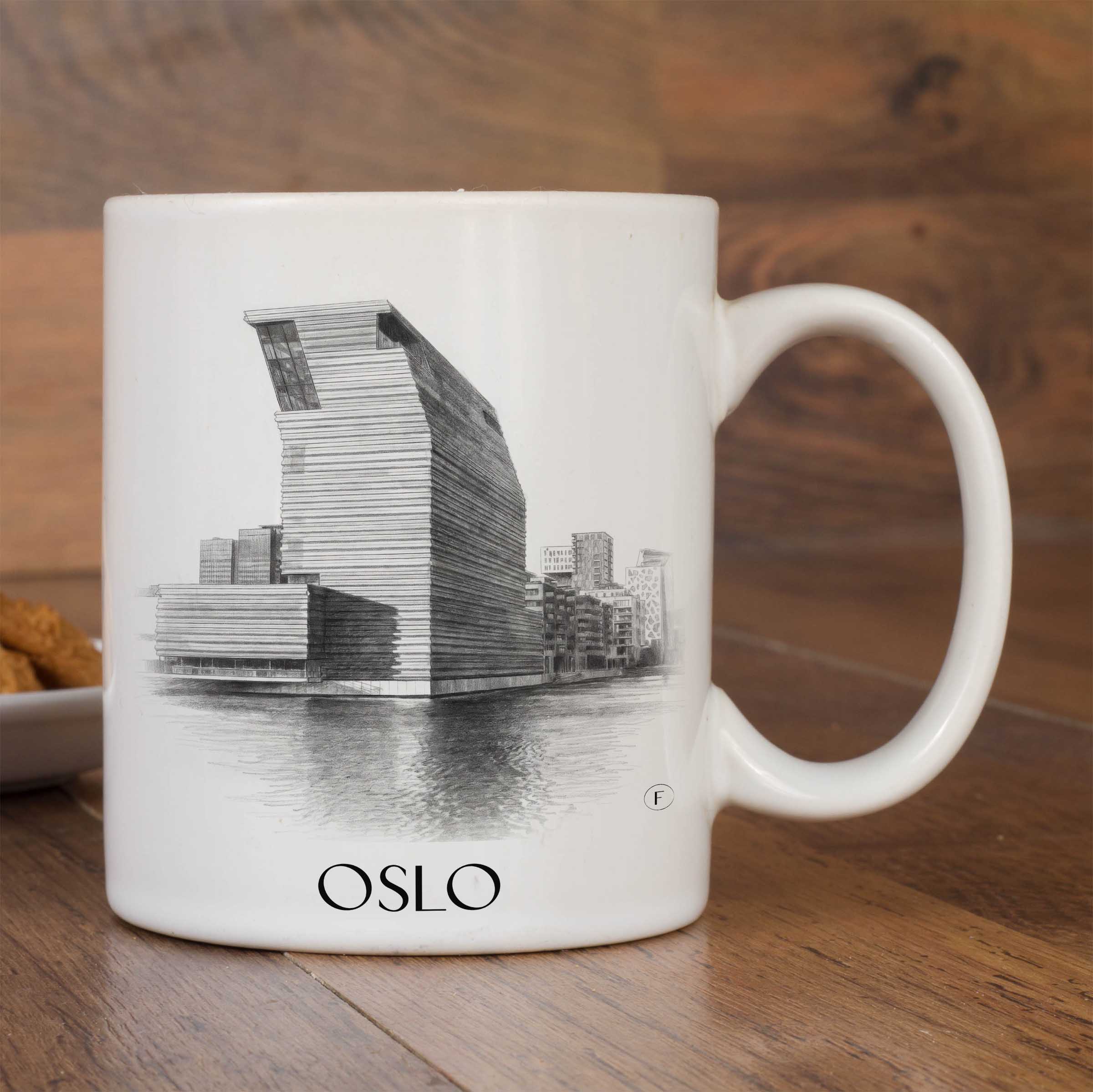 oslo-norwegen-kaffeebecher-bleistift-zeichnung-drawing
