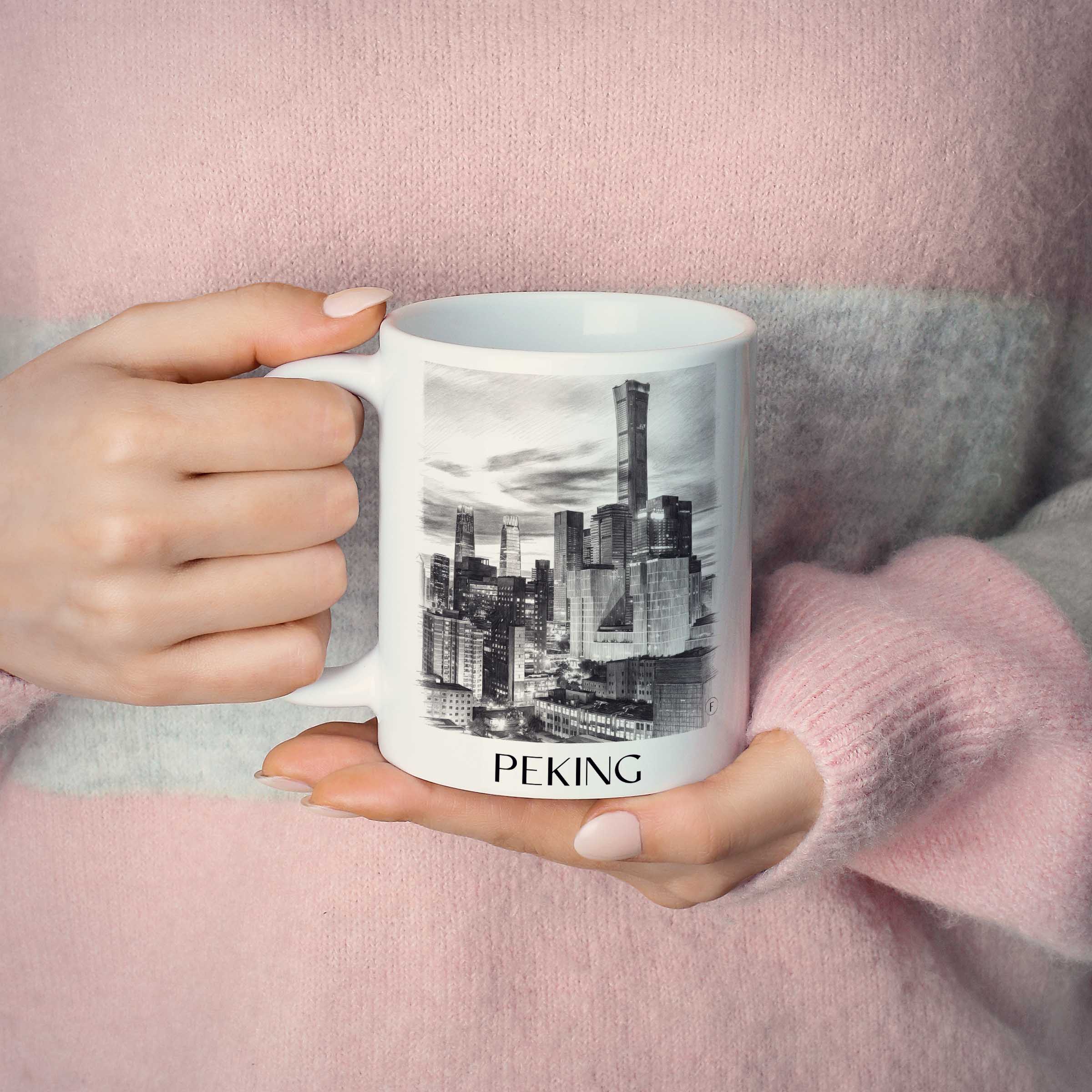 peking-china-kaffeebecher-bleistift-zeichnung-drawing