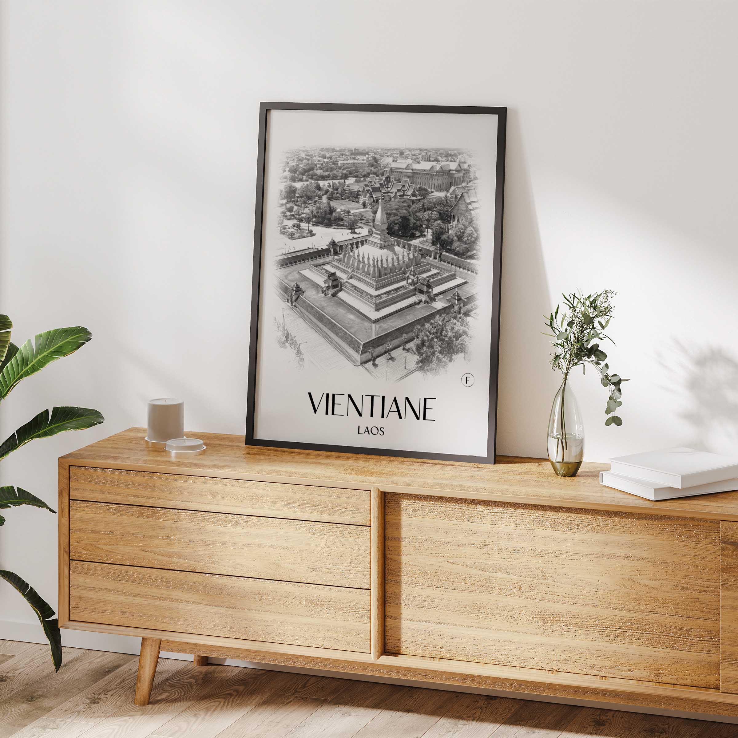 vientiane-laos-poster-bleistift-zeichnung-drawing