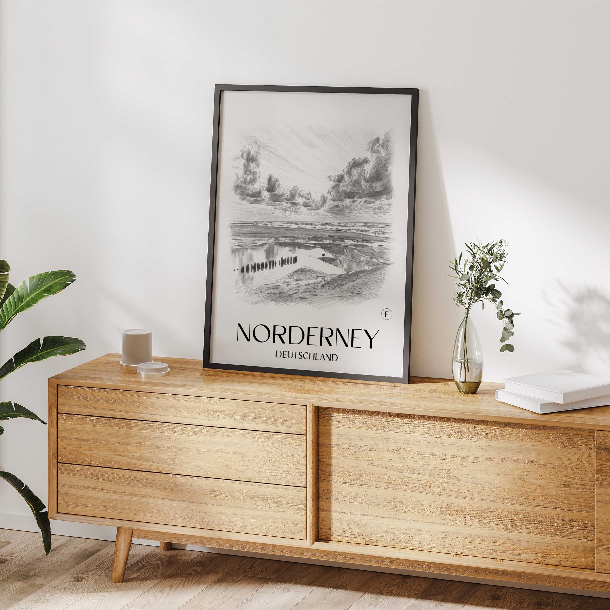 norderney-deutschland-poster-bleistift-zeichnung-drawing