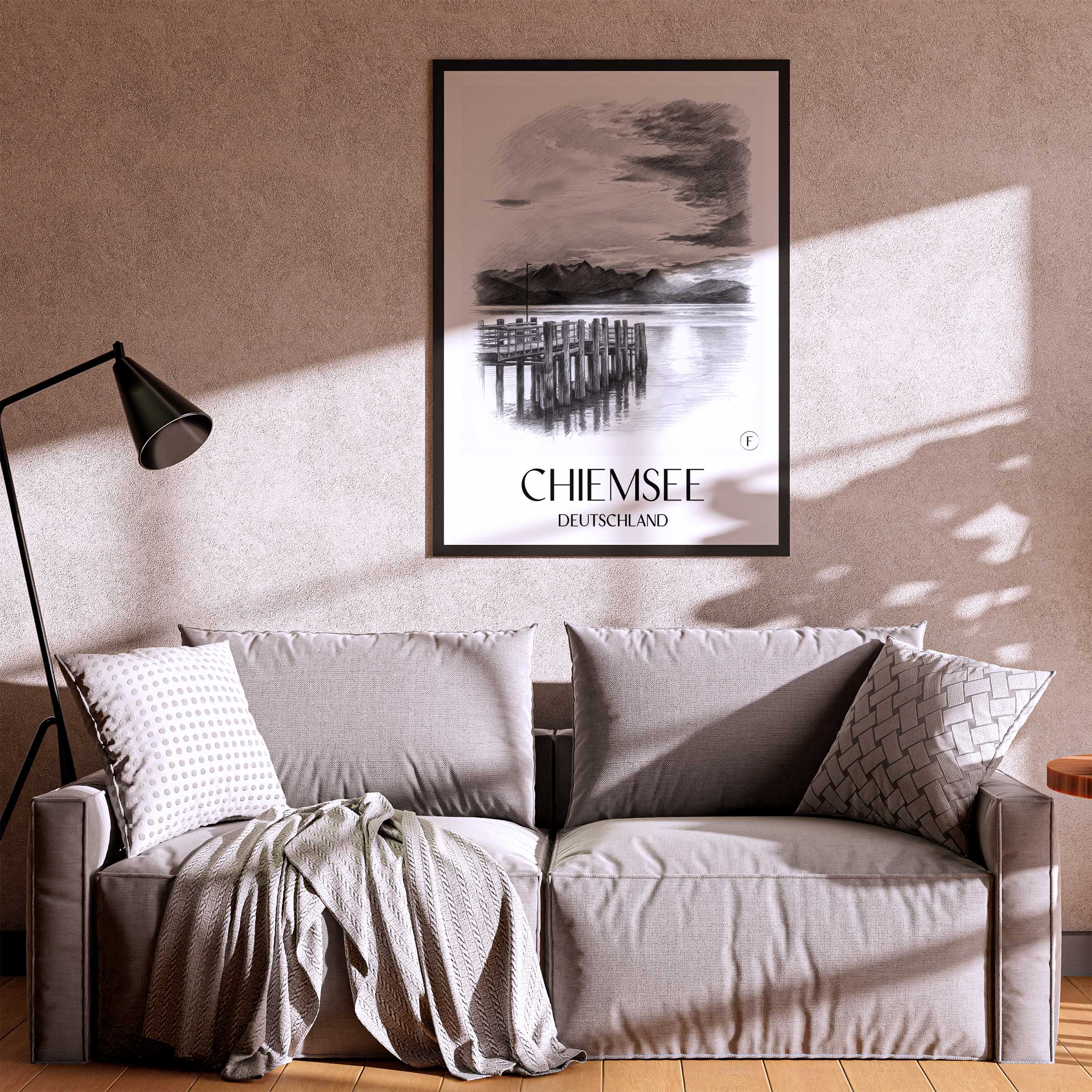 chiemsee-deutschland-poster-bleistift-zeichnung-drawing