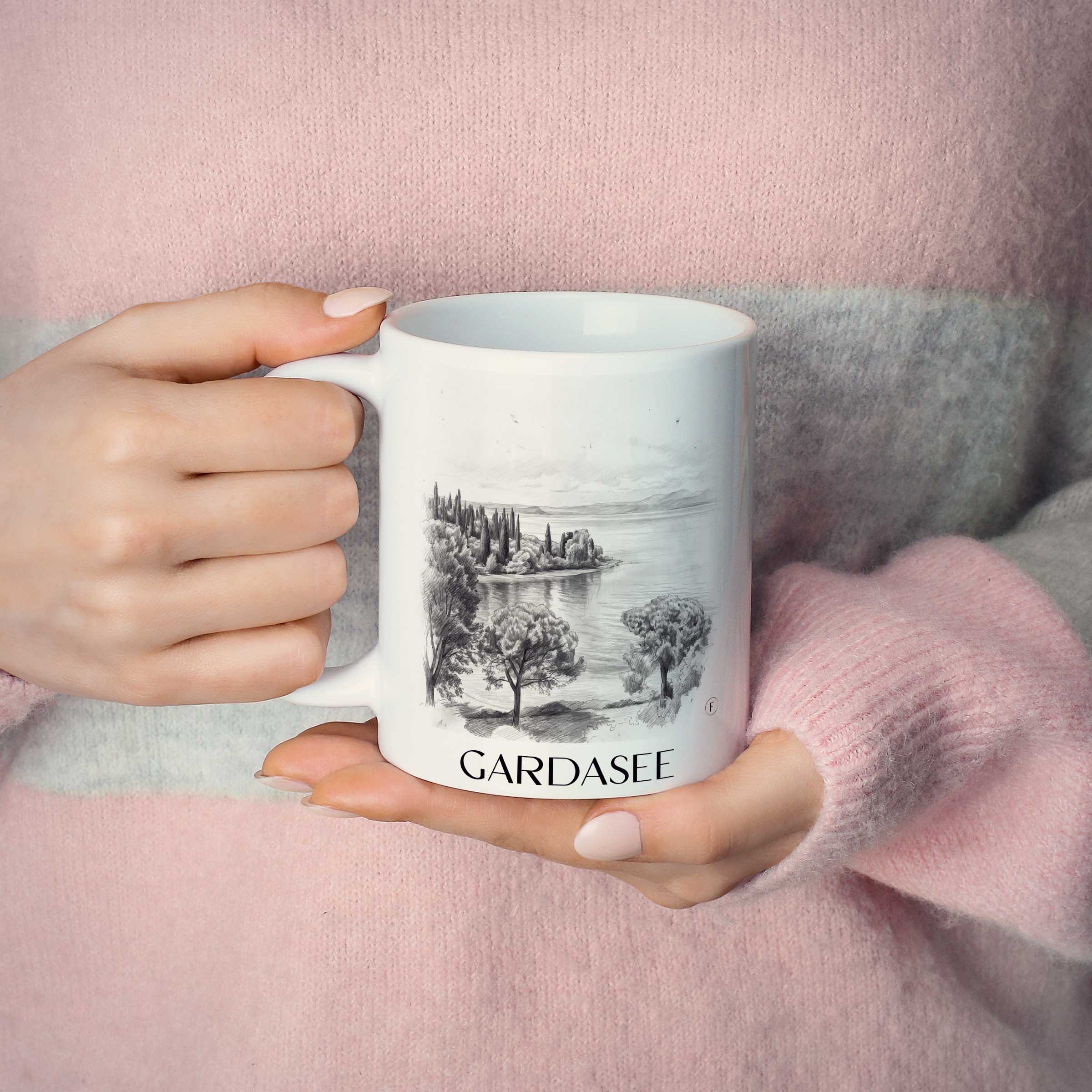 gardasee-italien-kaffeebecher-bleistift-zeichnung-drawing