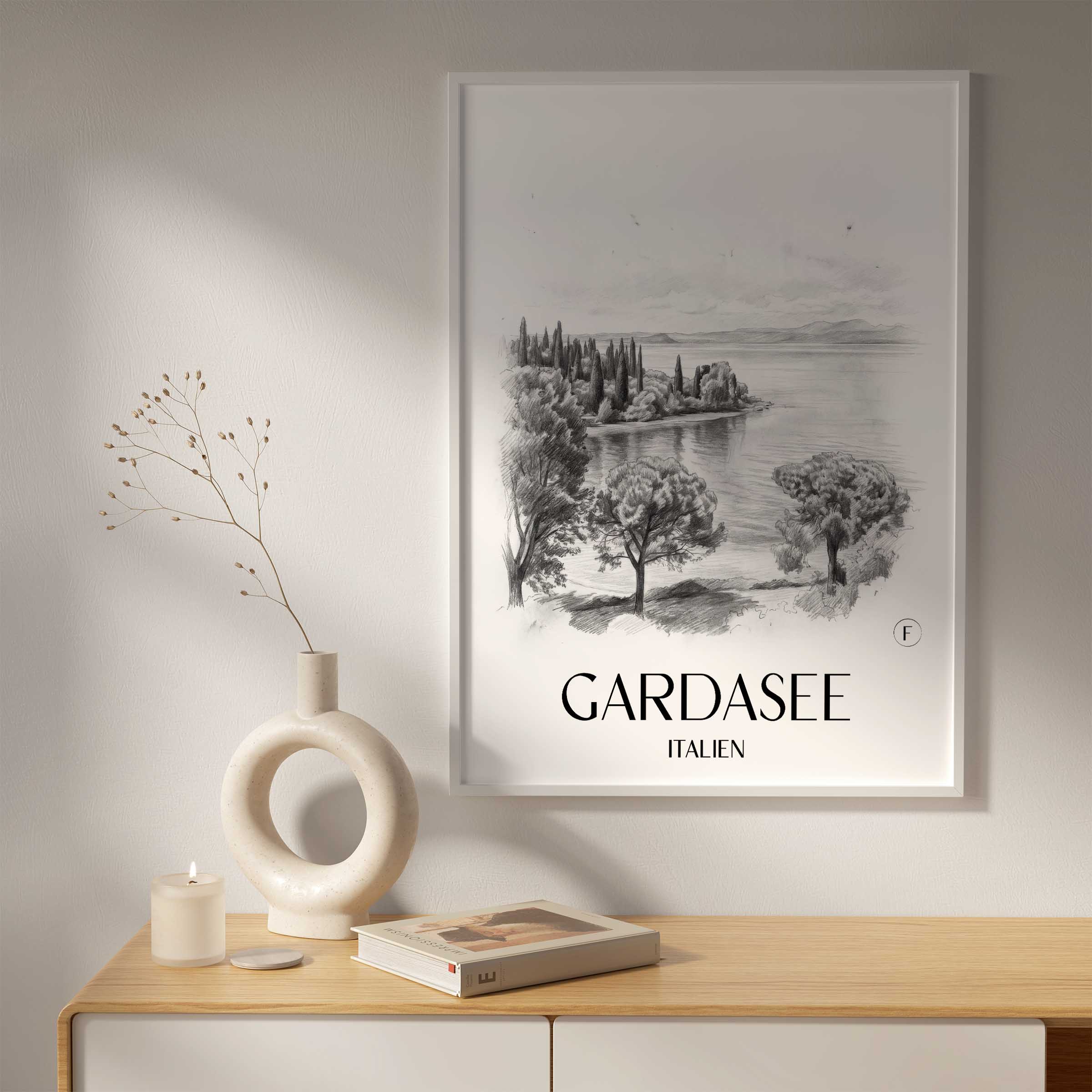 gardasee-italien-poster-bleistift-zeichnung-drawing