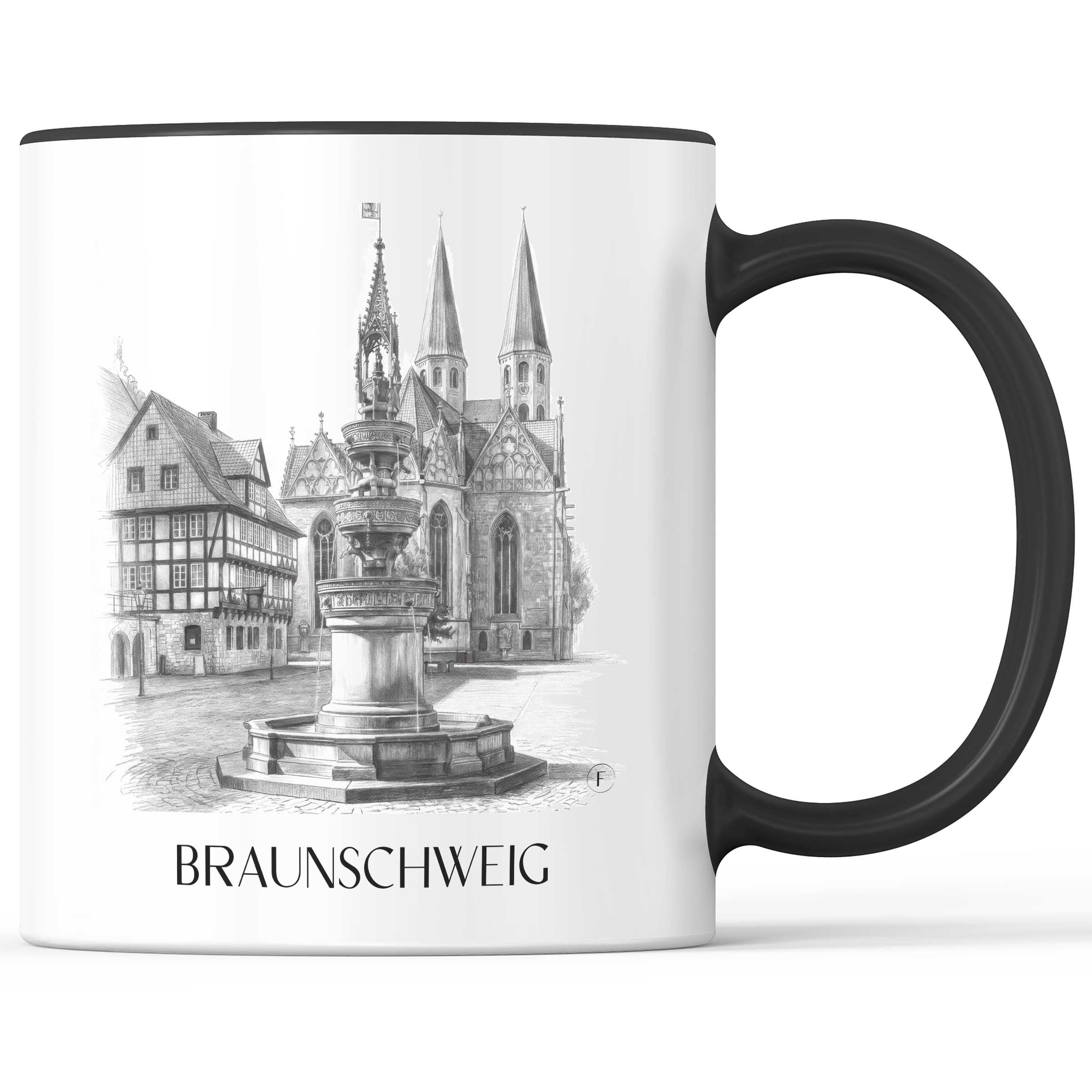 braunschweig-deutschland-kaffeebecher-bleistift-zeichnung-drawing
