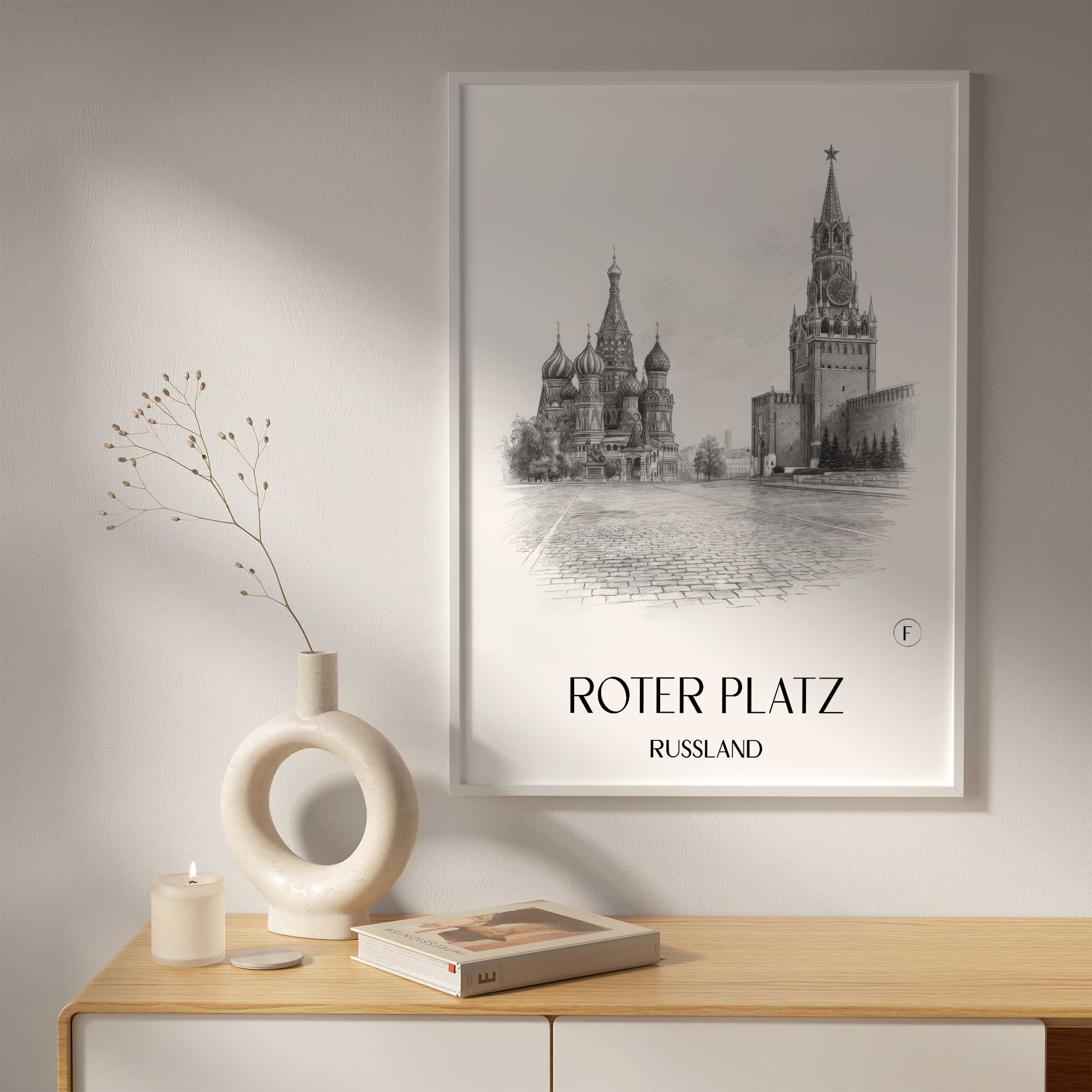 roter-platz,-kremel-russland-poster-bleistift-zeichnung-drawing