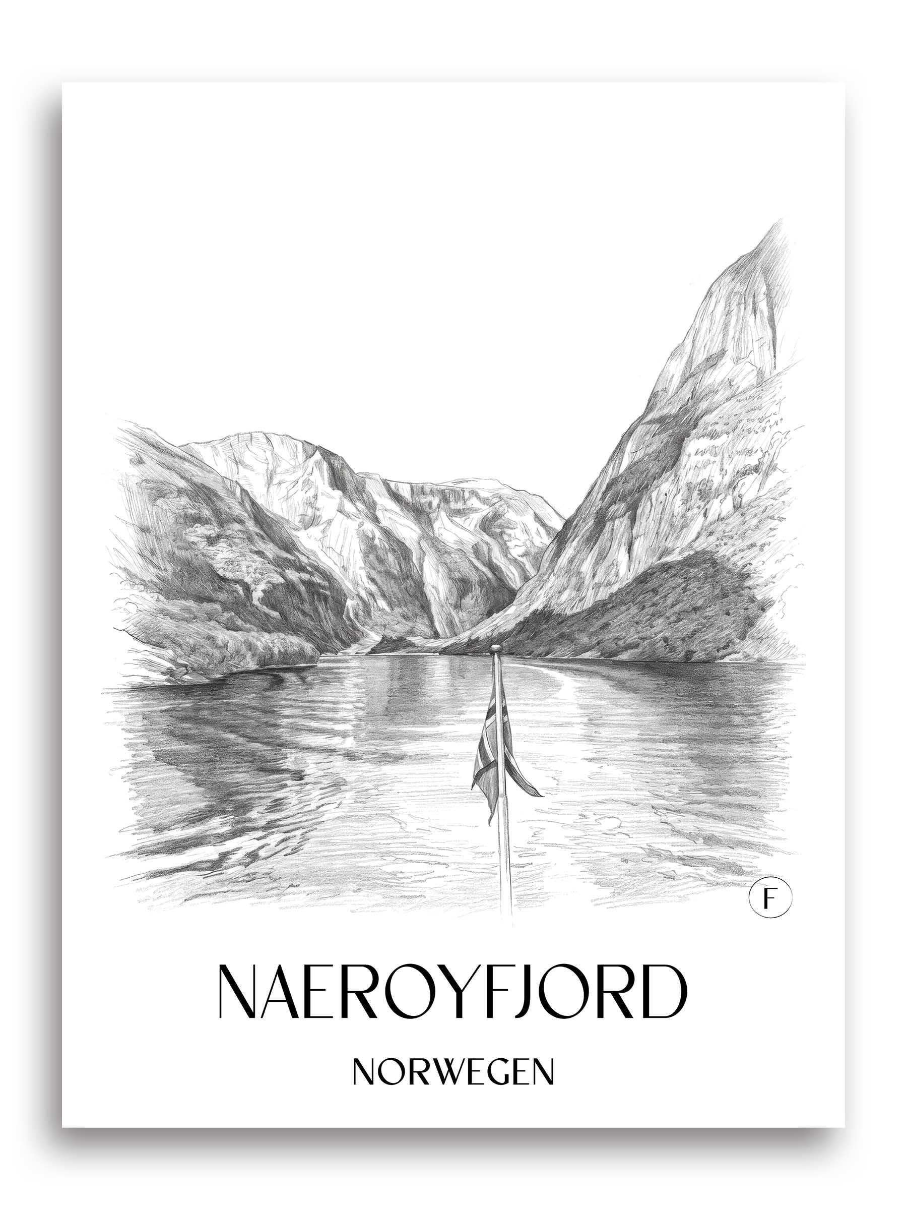 naeroyfjord-norwegen-poster-bleistift-zeichnung-drawing
