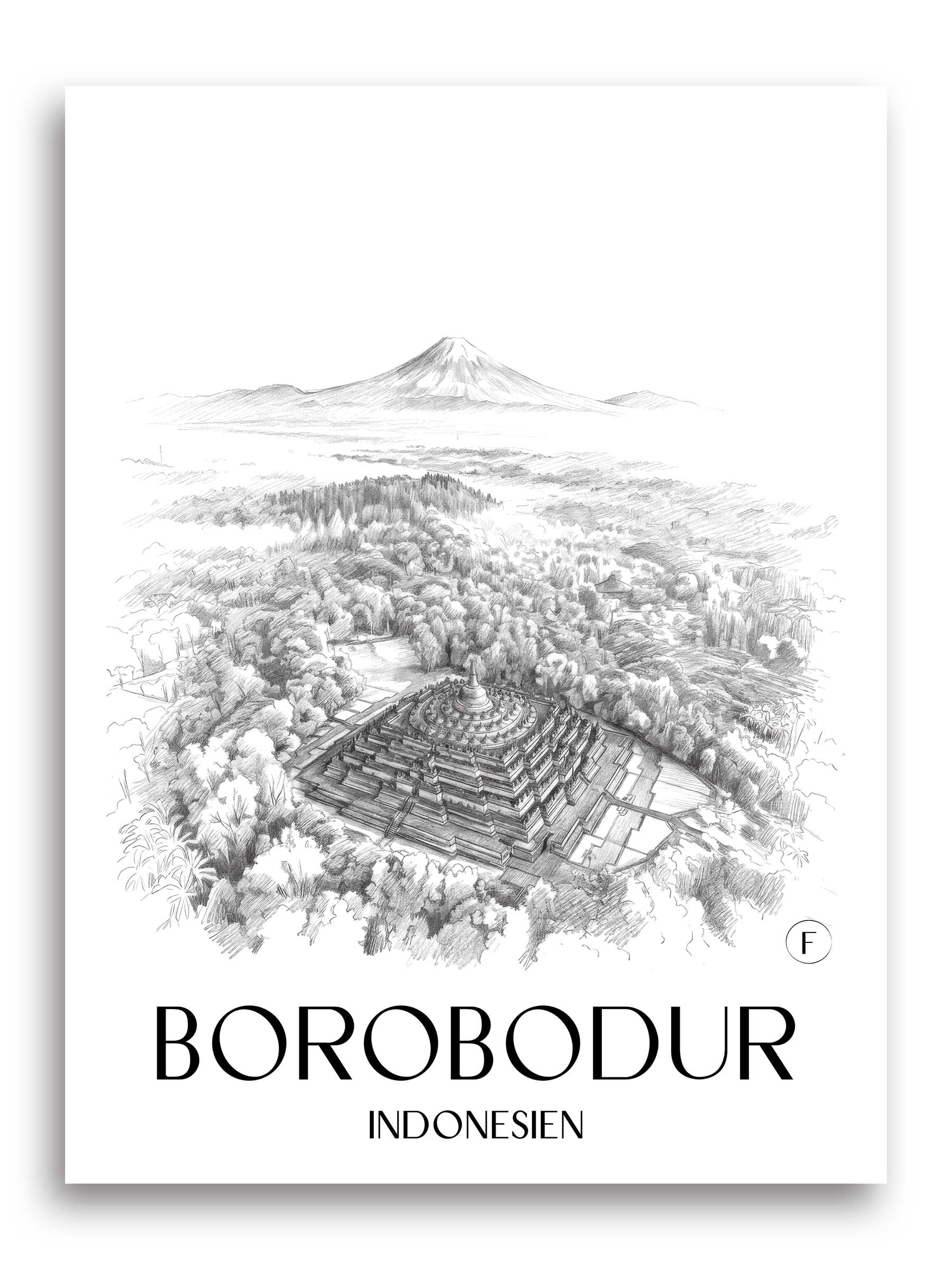 borobodur-indonesien-poster-bleistift-zeichnung-drawing
