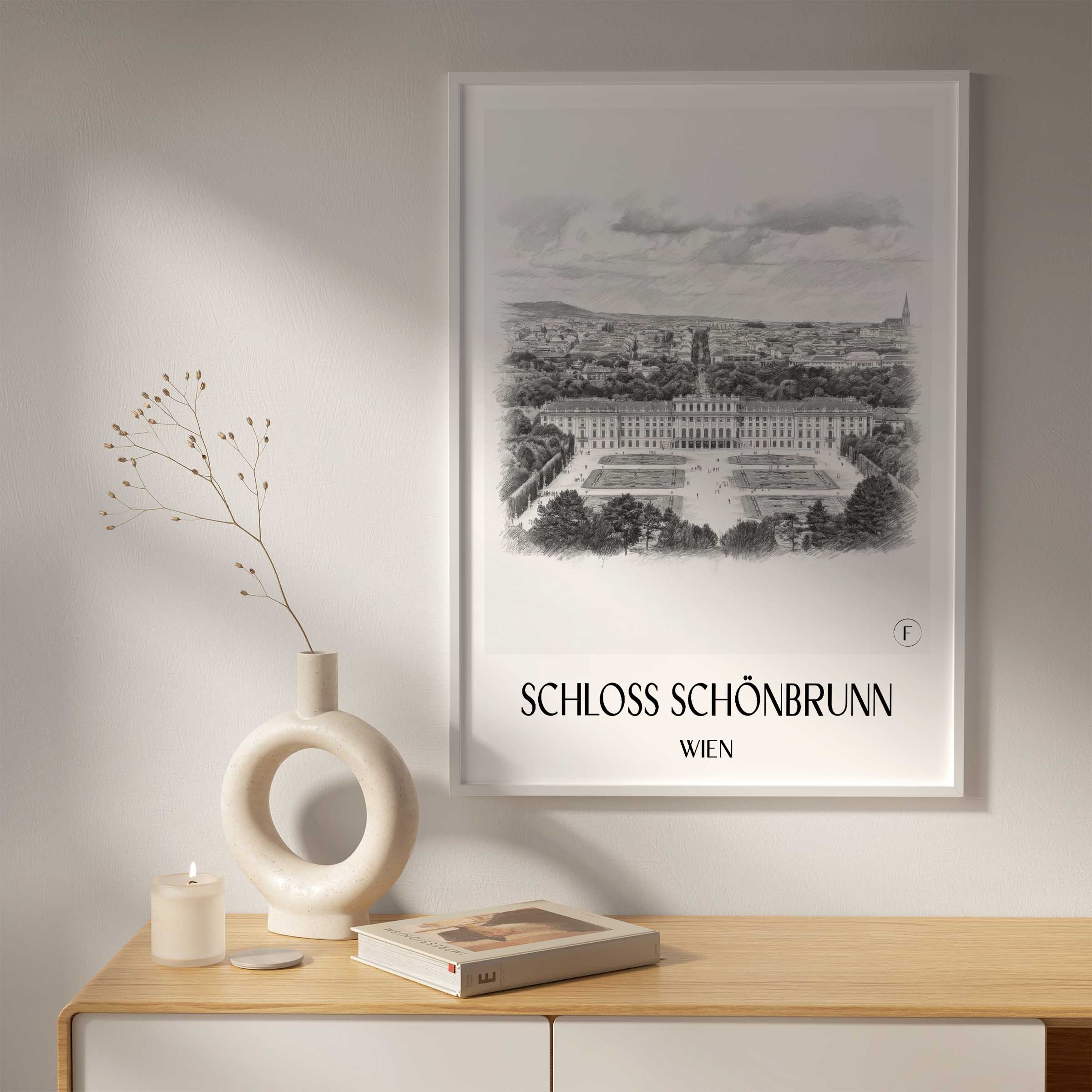 schloss-schönbrunn-wien-österreich-poster-bleistift-zeichnung-drawing