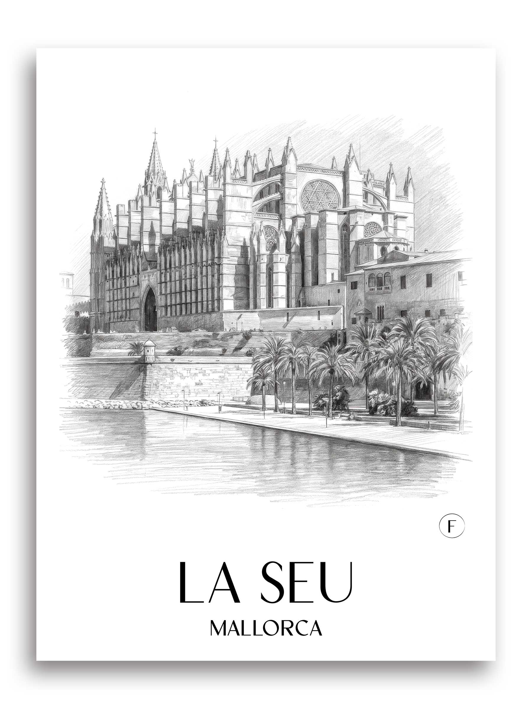 la-seu-mallorca-spanien-poster-bleistift-zeichnung-drawing