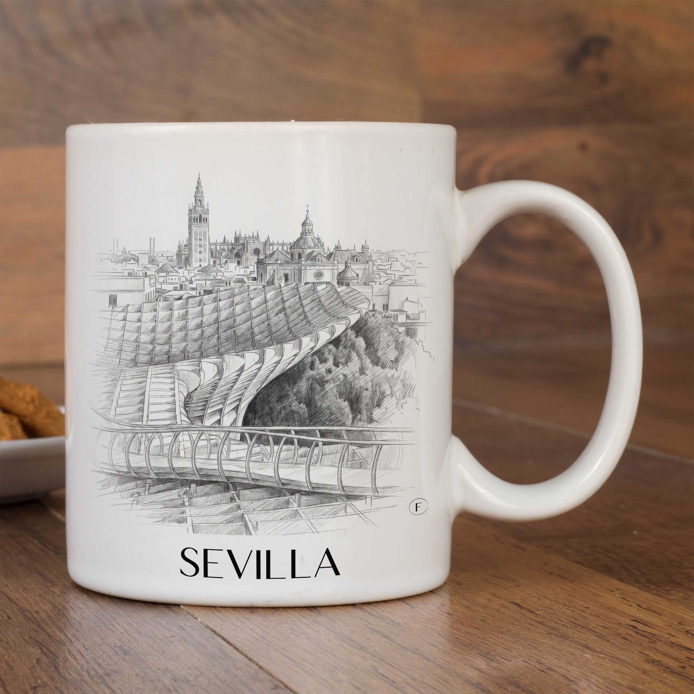 sevilla-spanien-spanien-kaffeebecher-bleistift-zeichnung-drawing