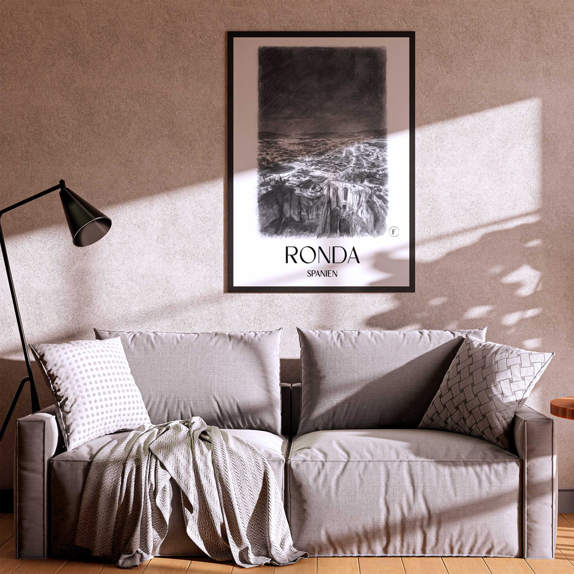 ronda-spanien-spanien-poster-bleistift-zeichnung-drawing