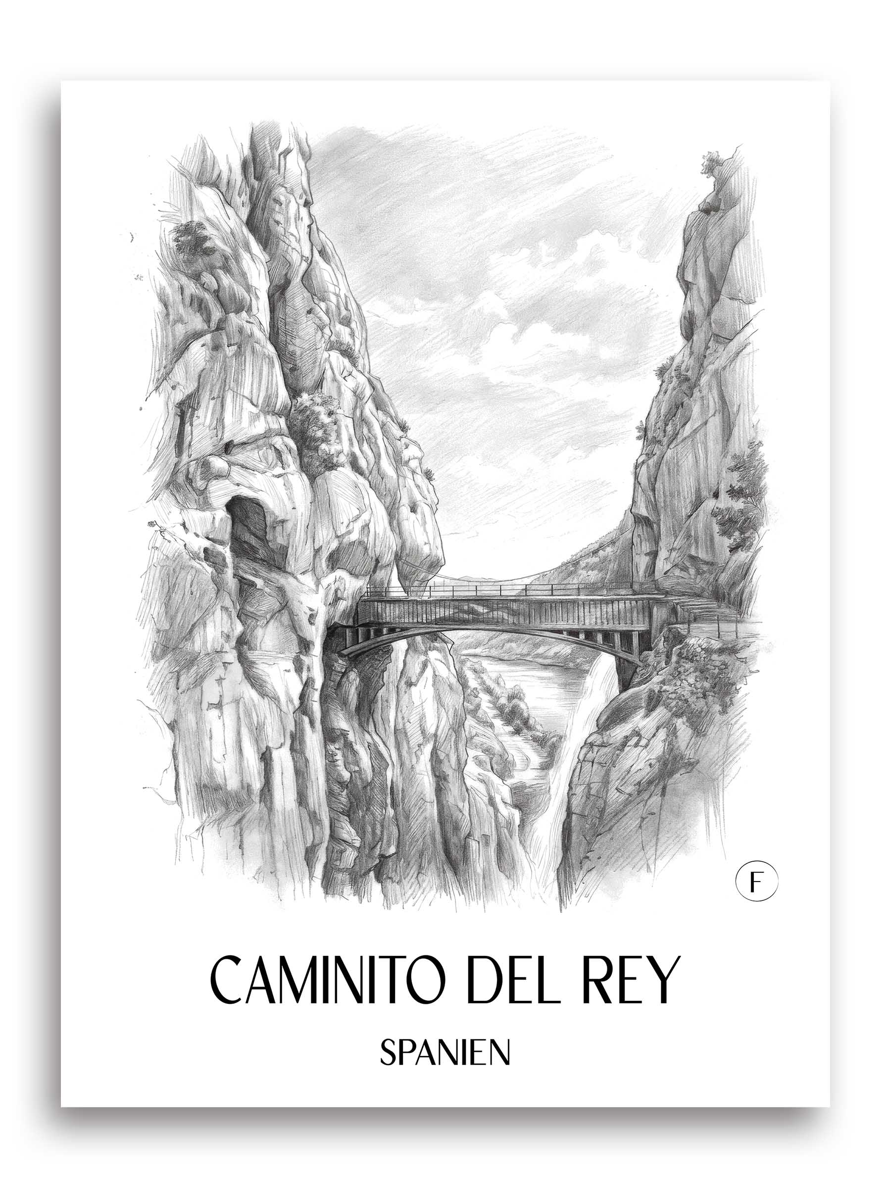 caminito-del-rey-spanien-spanien-poster-bleistift-zeichnung-drawing