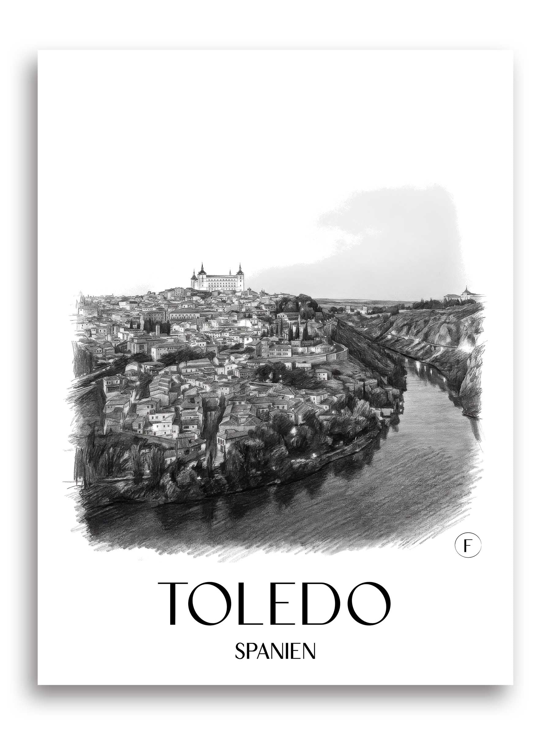 toledo-spanien-spanien-poster-bleistift-zeichnung-drawing
