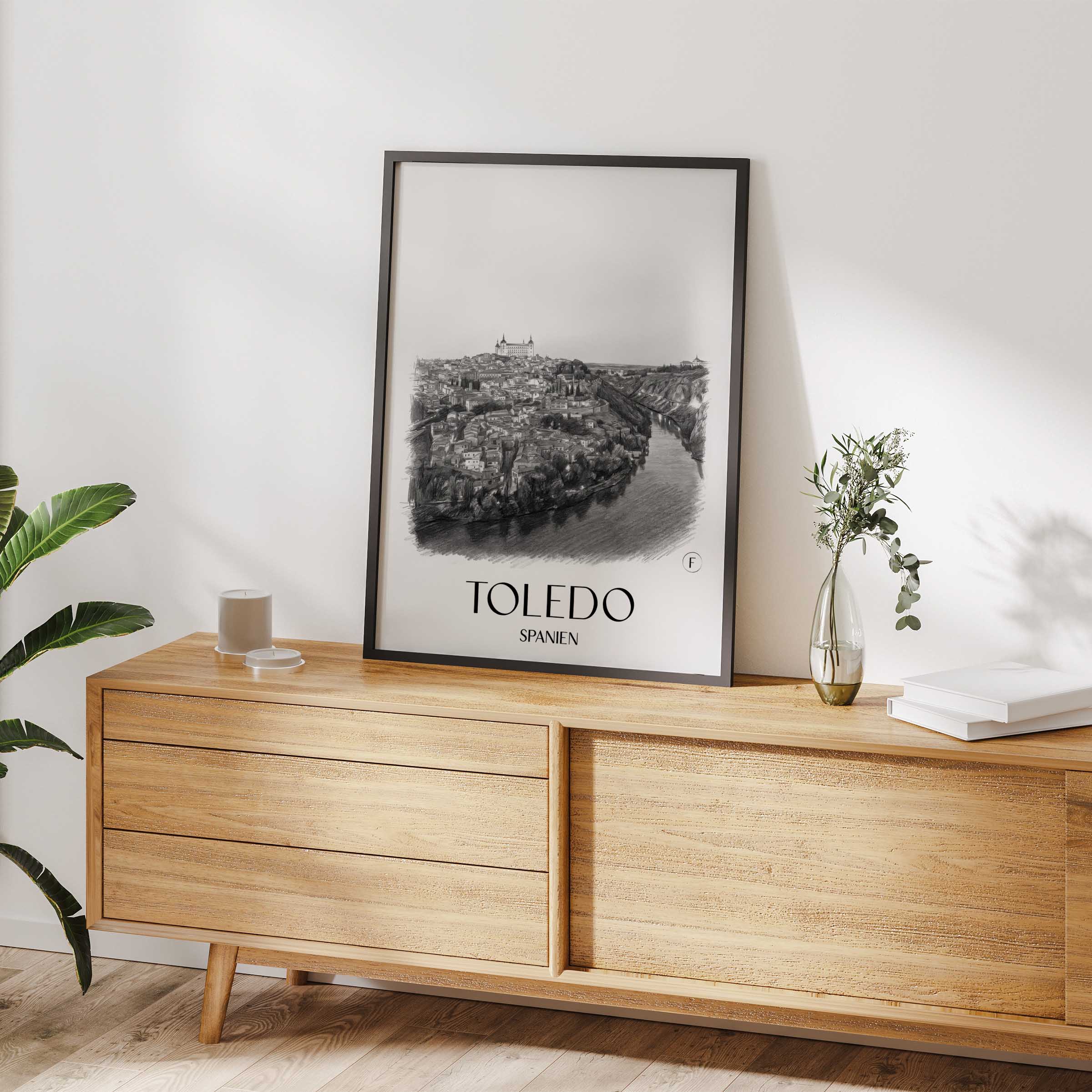 toledo-spanien-spanien-poster-bleistift-zeichnung-drawing